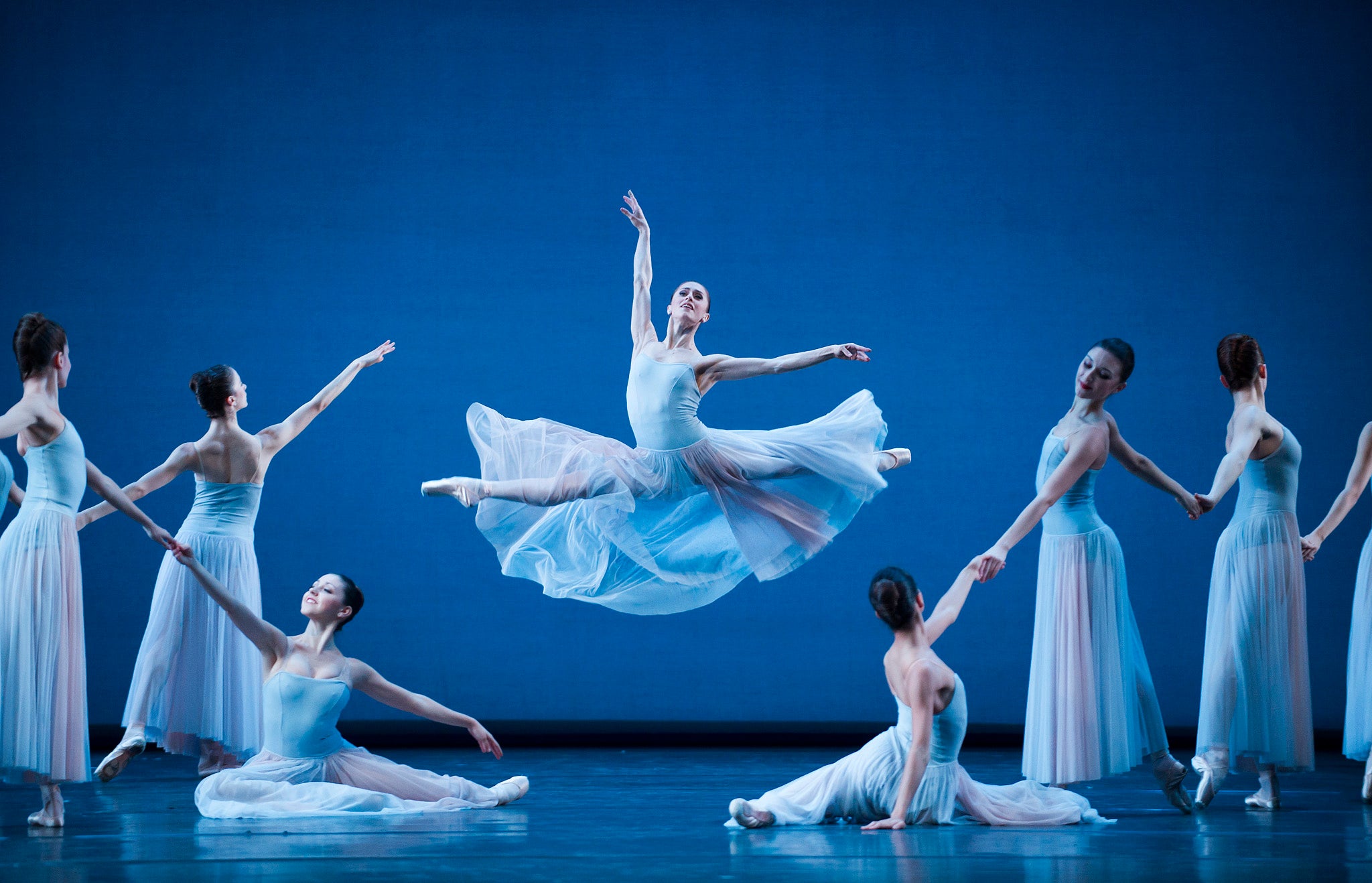 A scene from 'Serenade' at the Royal Opera House