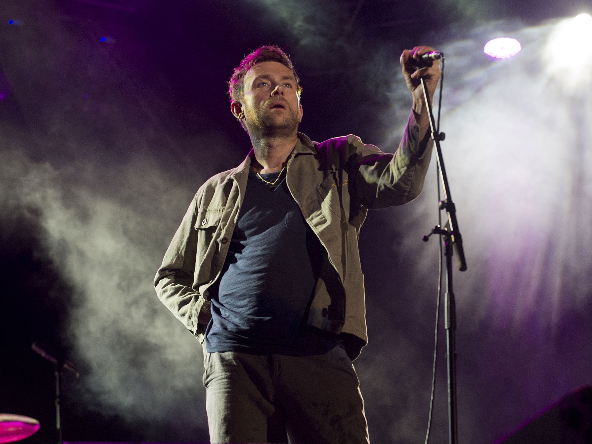 Damon Albarn is making his only UK festival appearance at Latitude