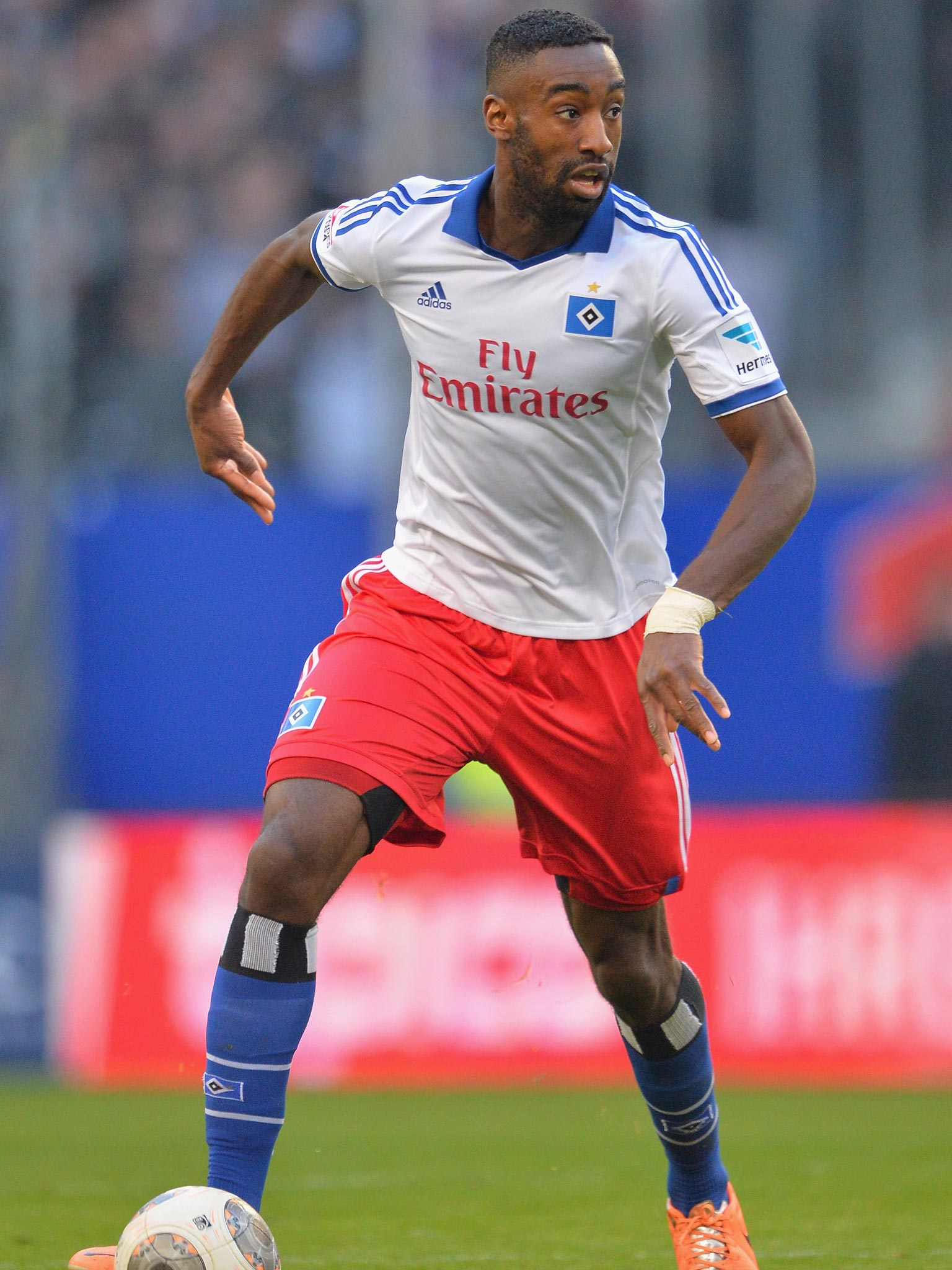 Johan Djourou has swapped Arsenal for Hamburg’s struggle