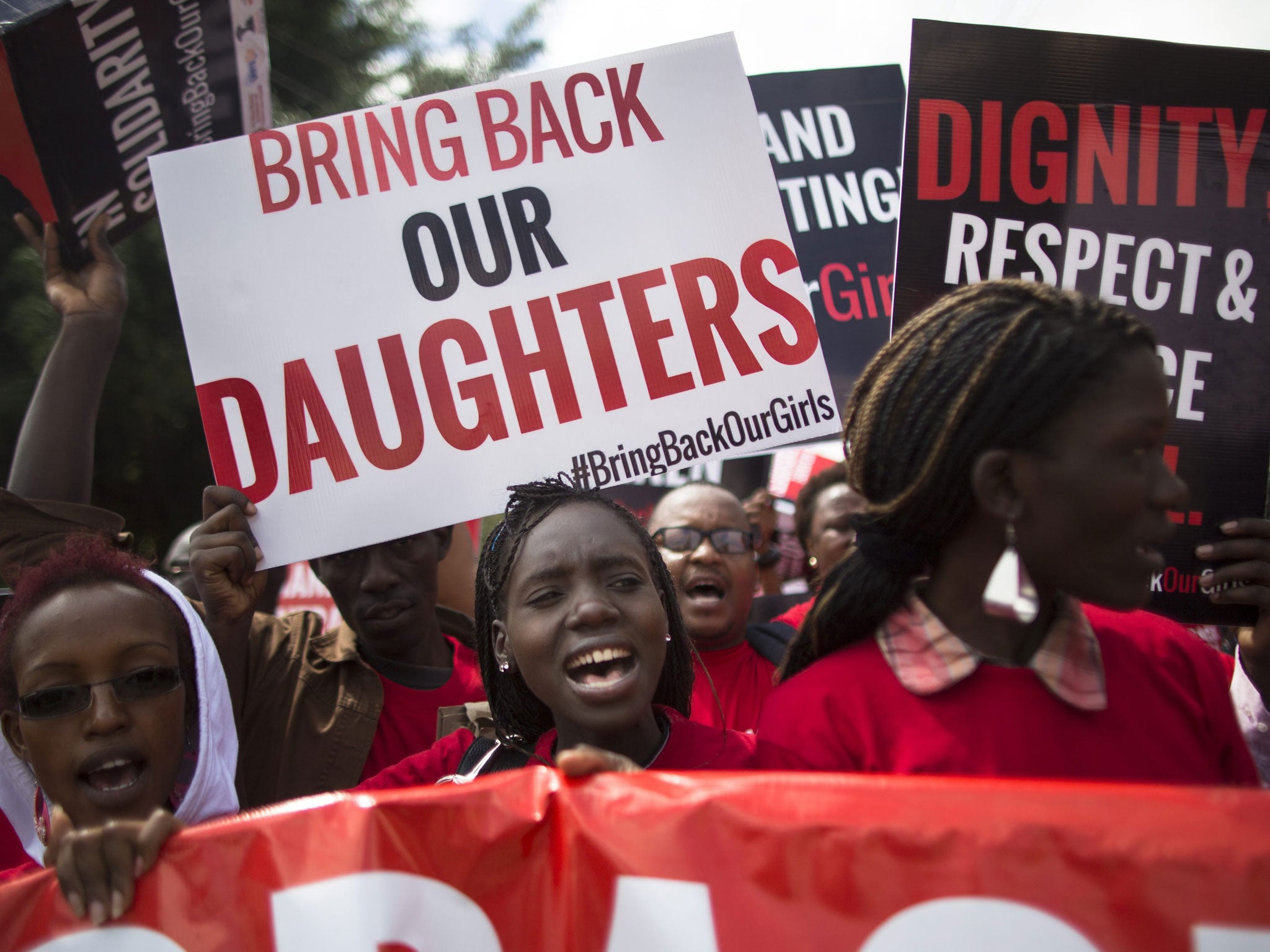 Protests against Boko Haram