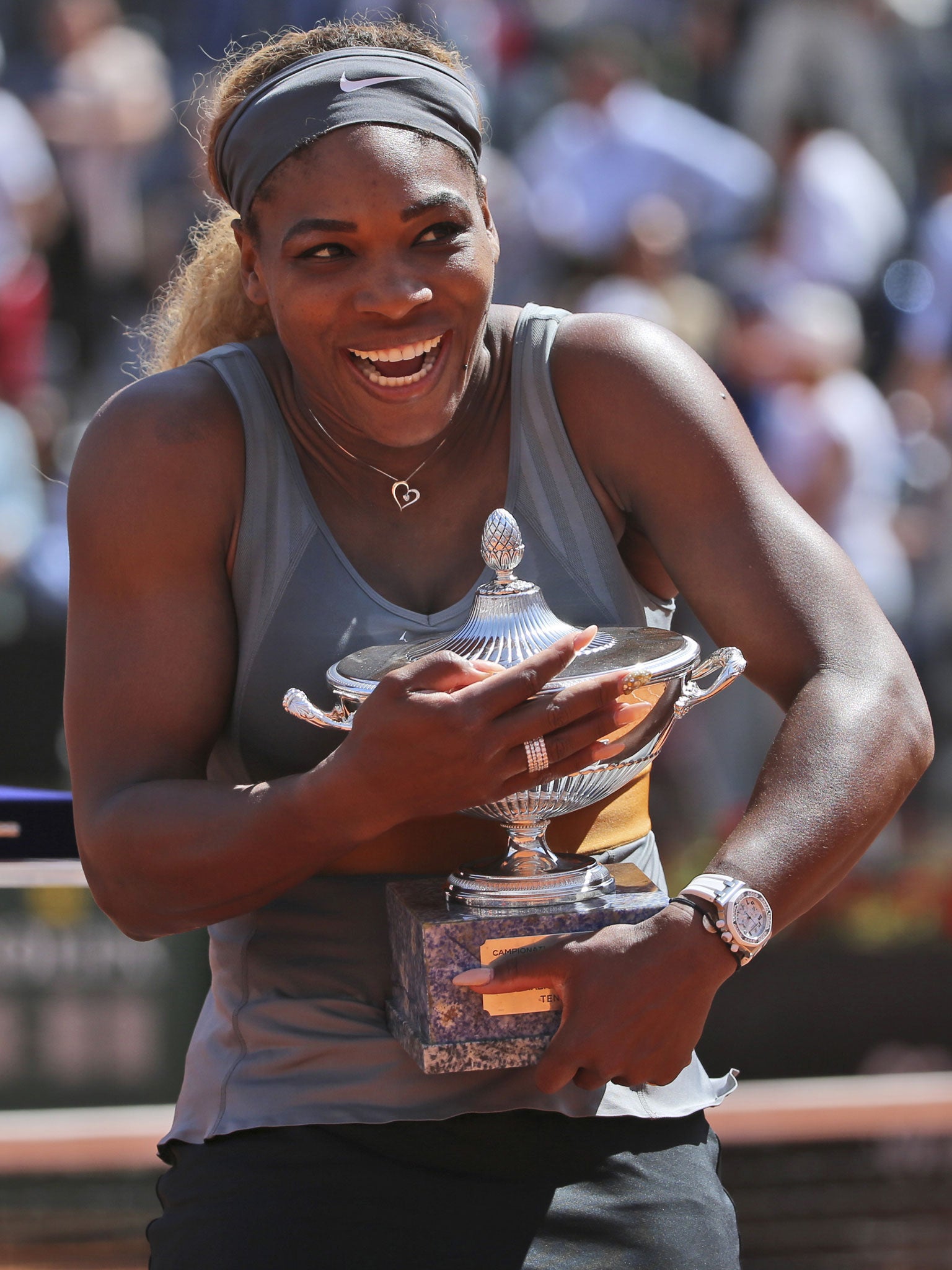 Serena Williams is a strong favourite to win the French Open after her triumph at the Italian in Rome