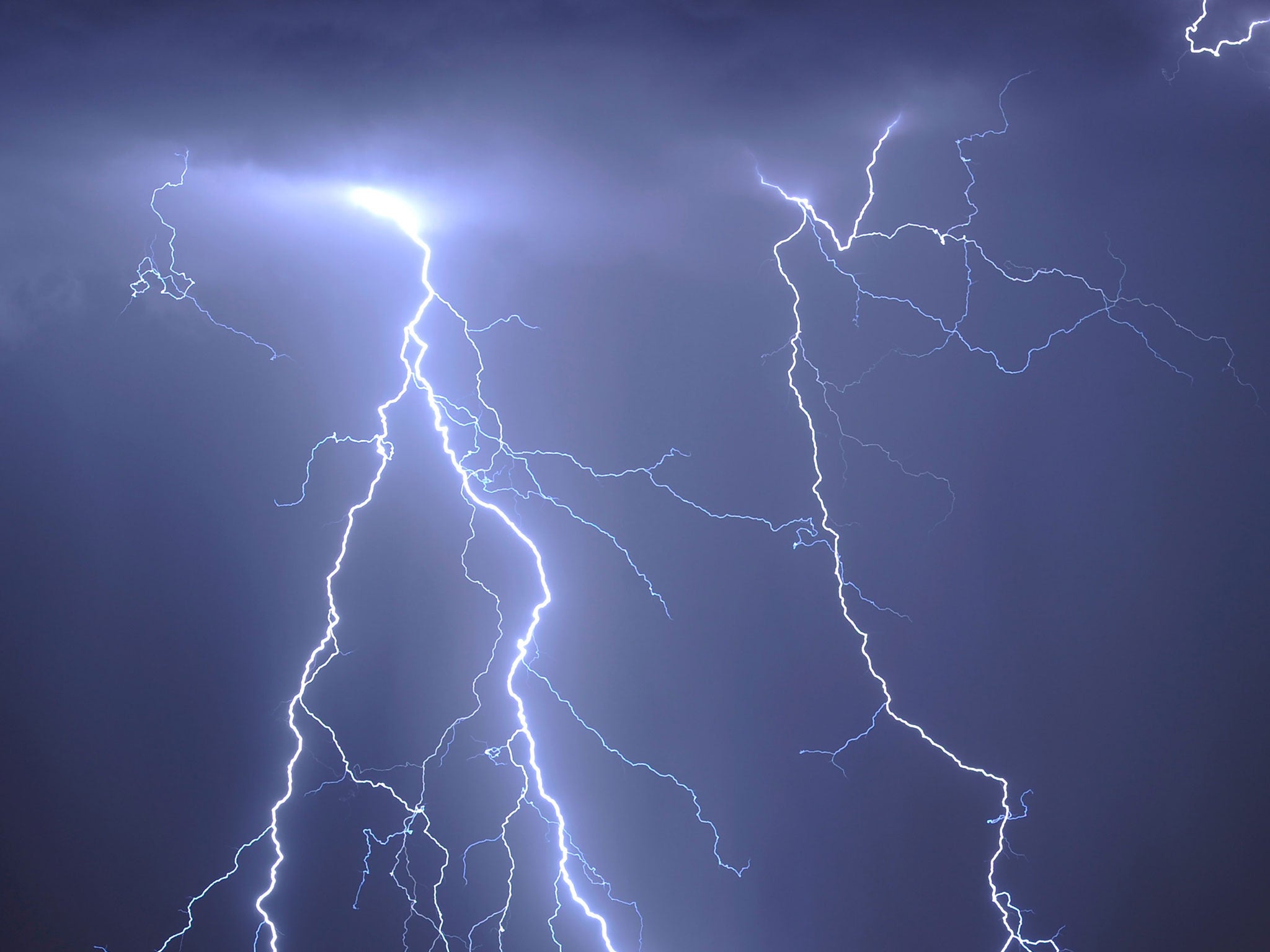 Thundery showers are forecast for the coming week