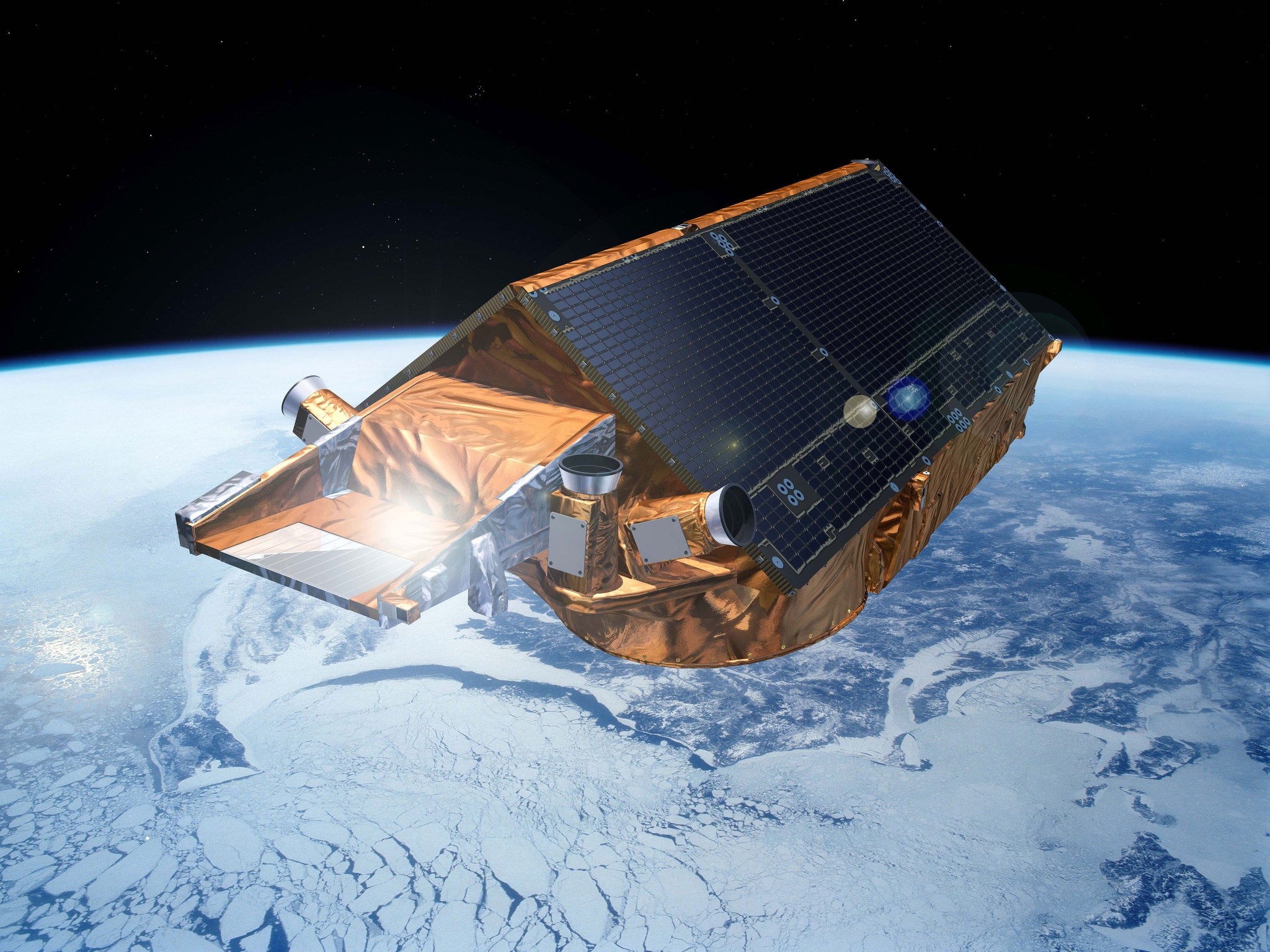 CryoSat 2 was launched in 2010.