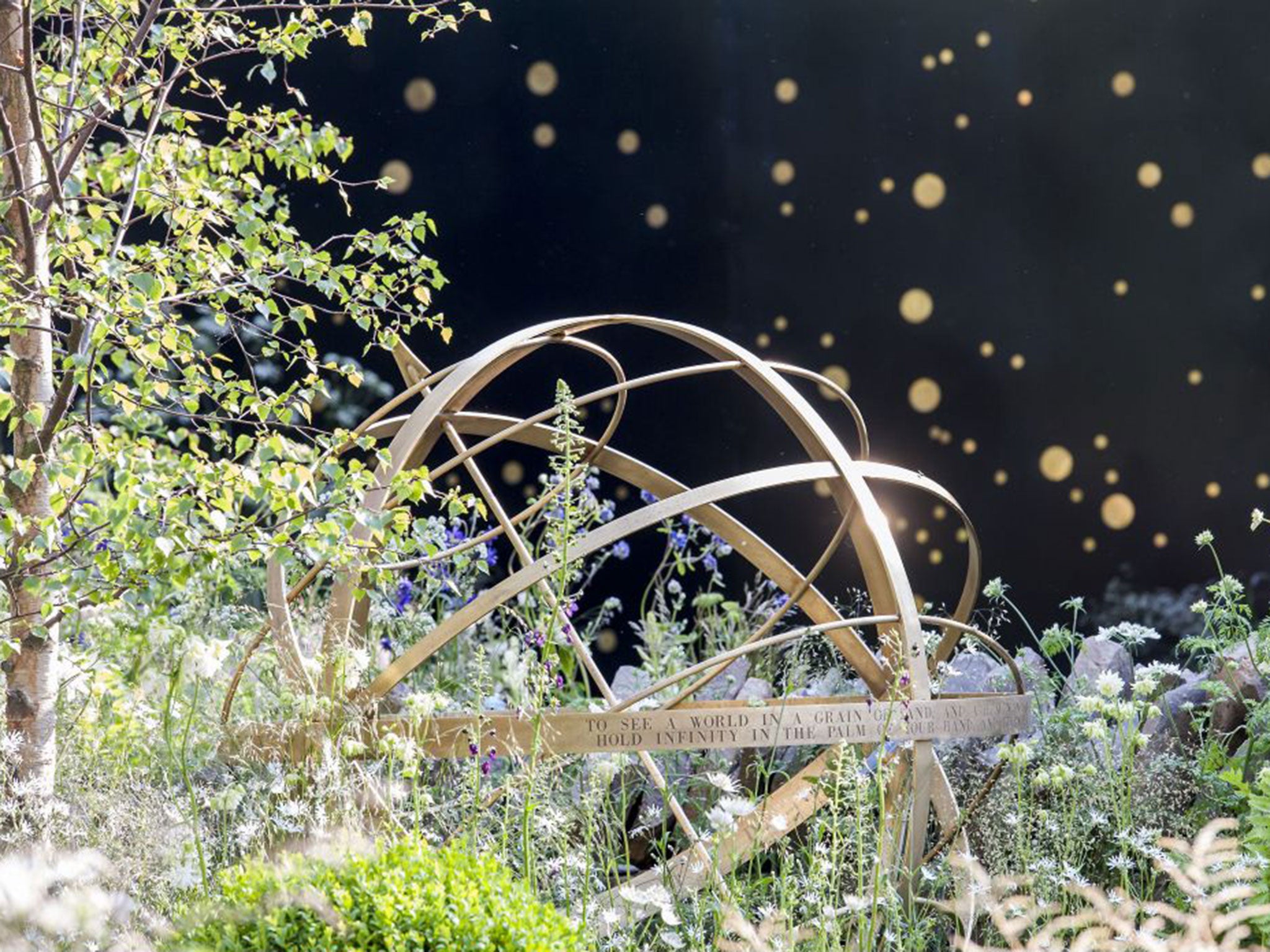 Harry and David Rich’s Night Sky Garden is set to star at this year’s show