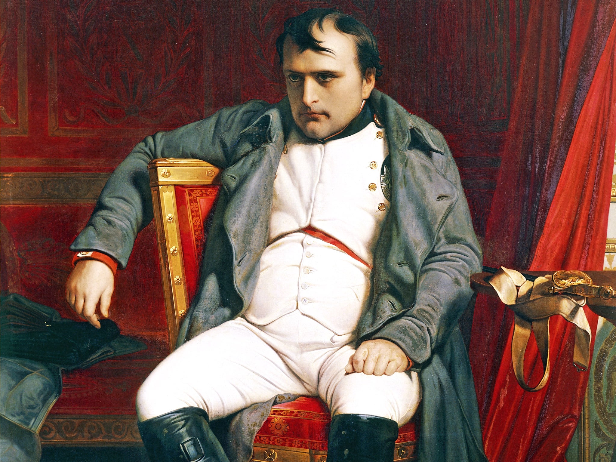 Diminutive dictator: Paul Delaroche’s 1814 portrait of Napoleon after his abdication at Fontainebleau