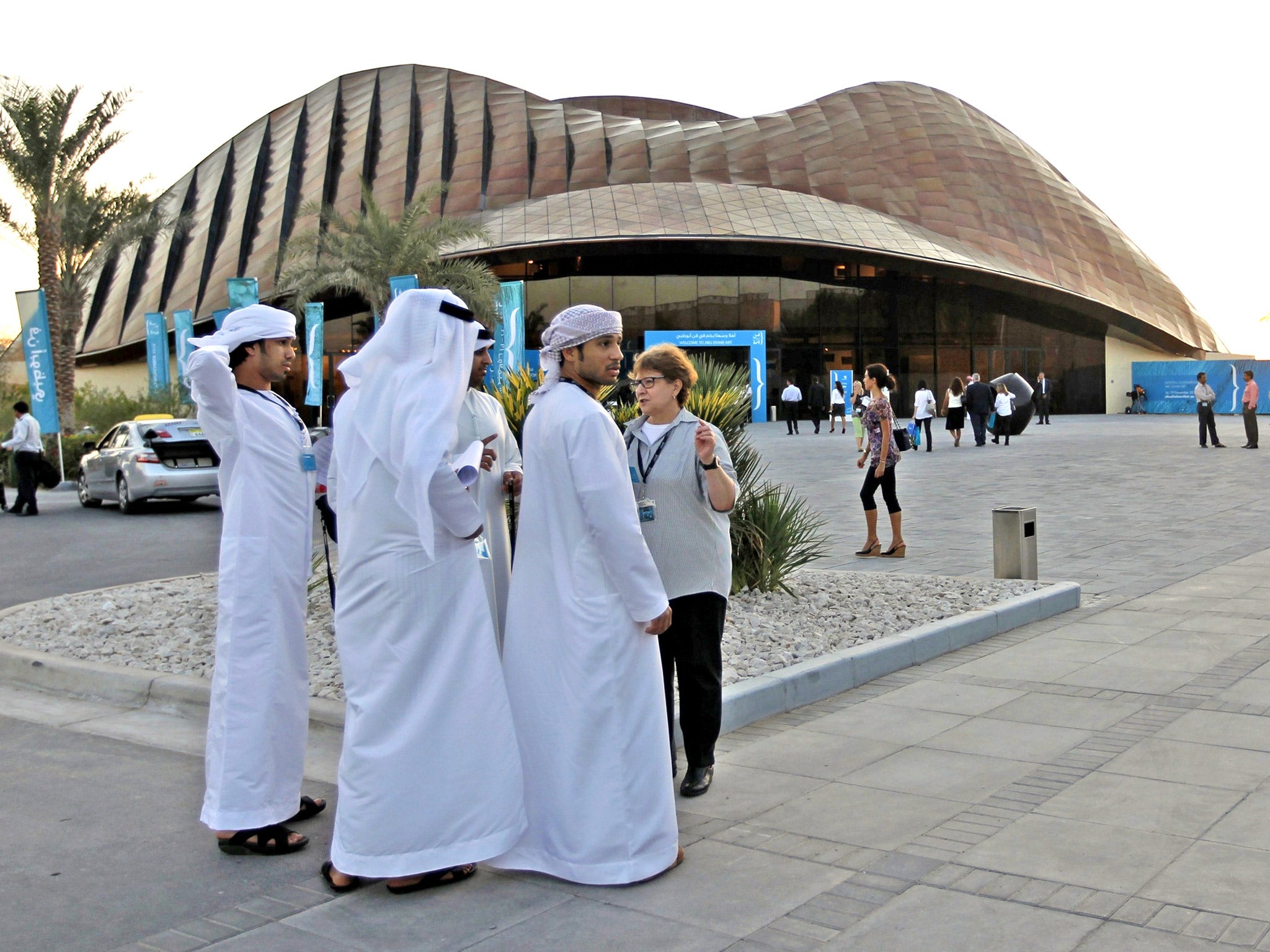 The art fair at Manarat al Saadiyat