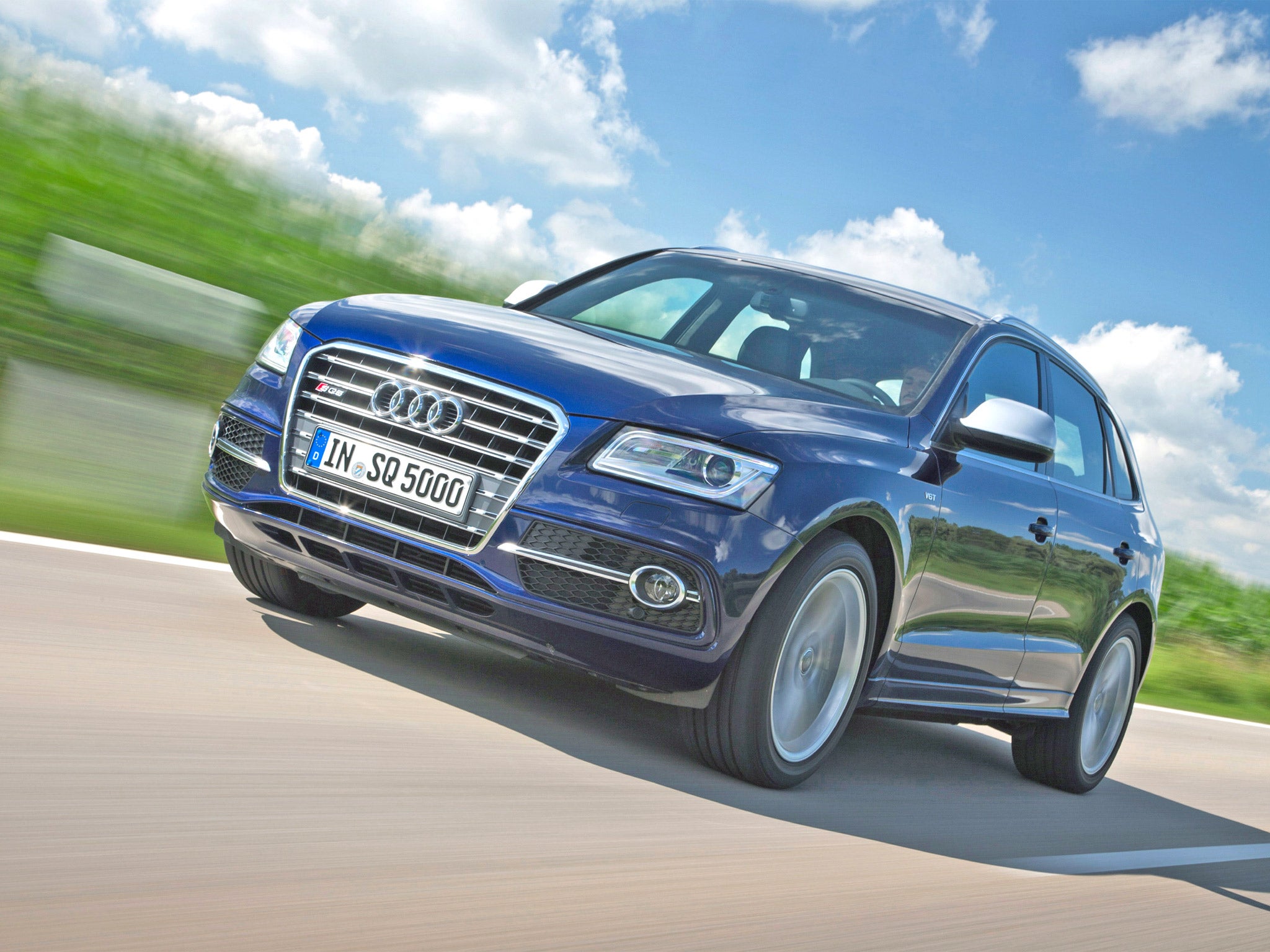 Chuffing quick: the new Audi SQ5