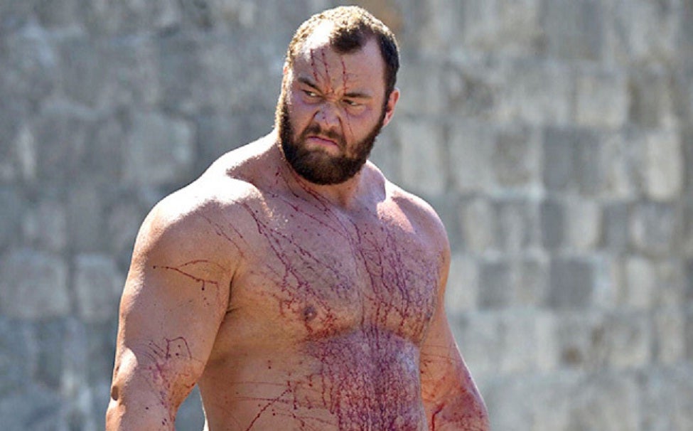 Hafthor Bjornsson in Game of Thrones