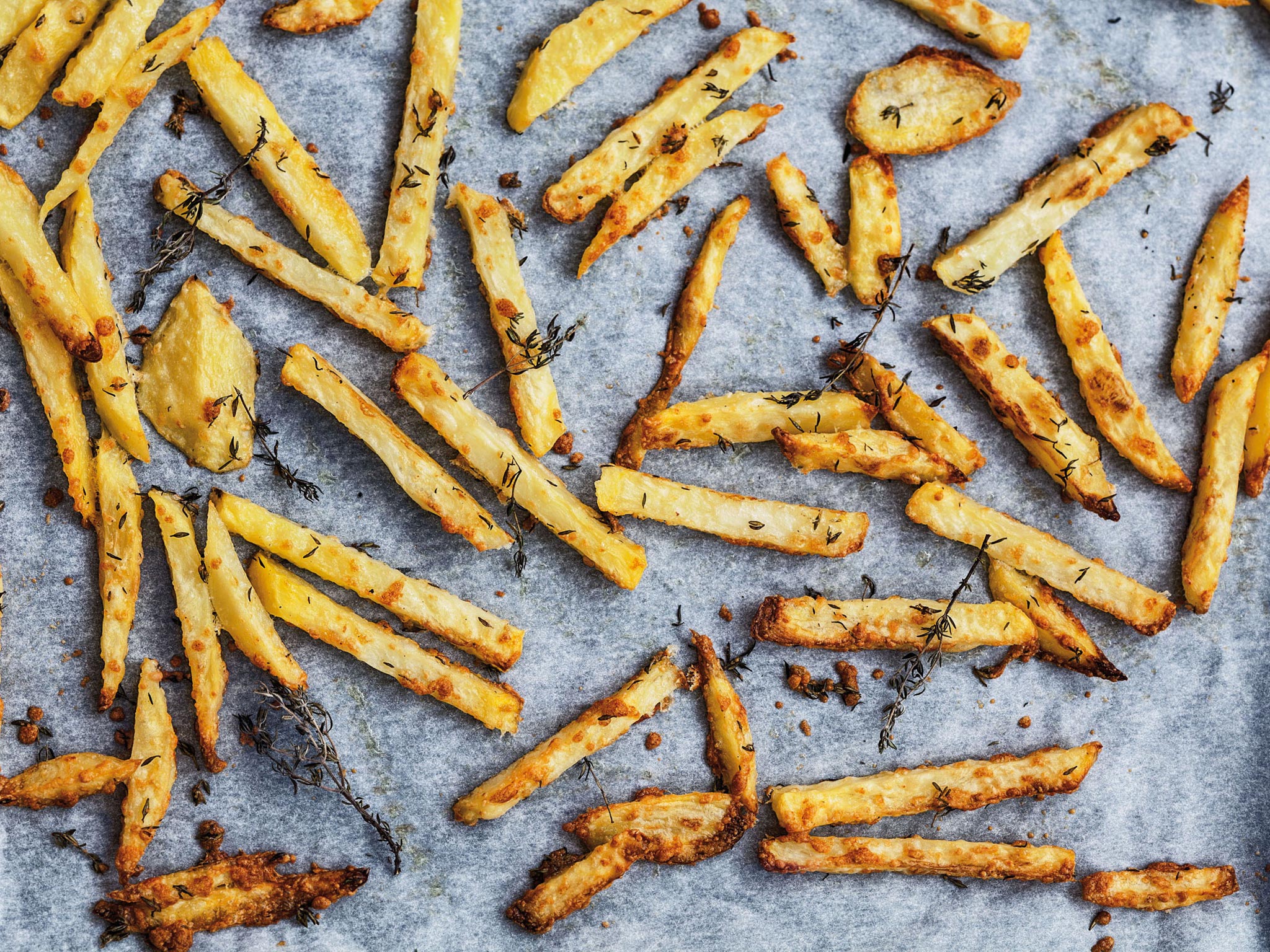 Do you want fries with that? The classless chip has
been re-branded as a trendy side-dish