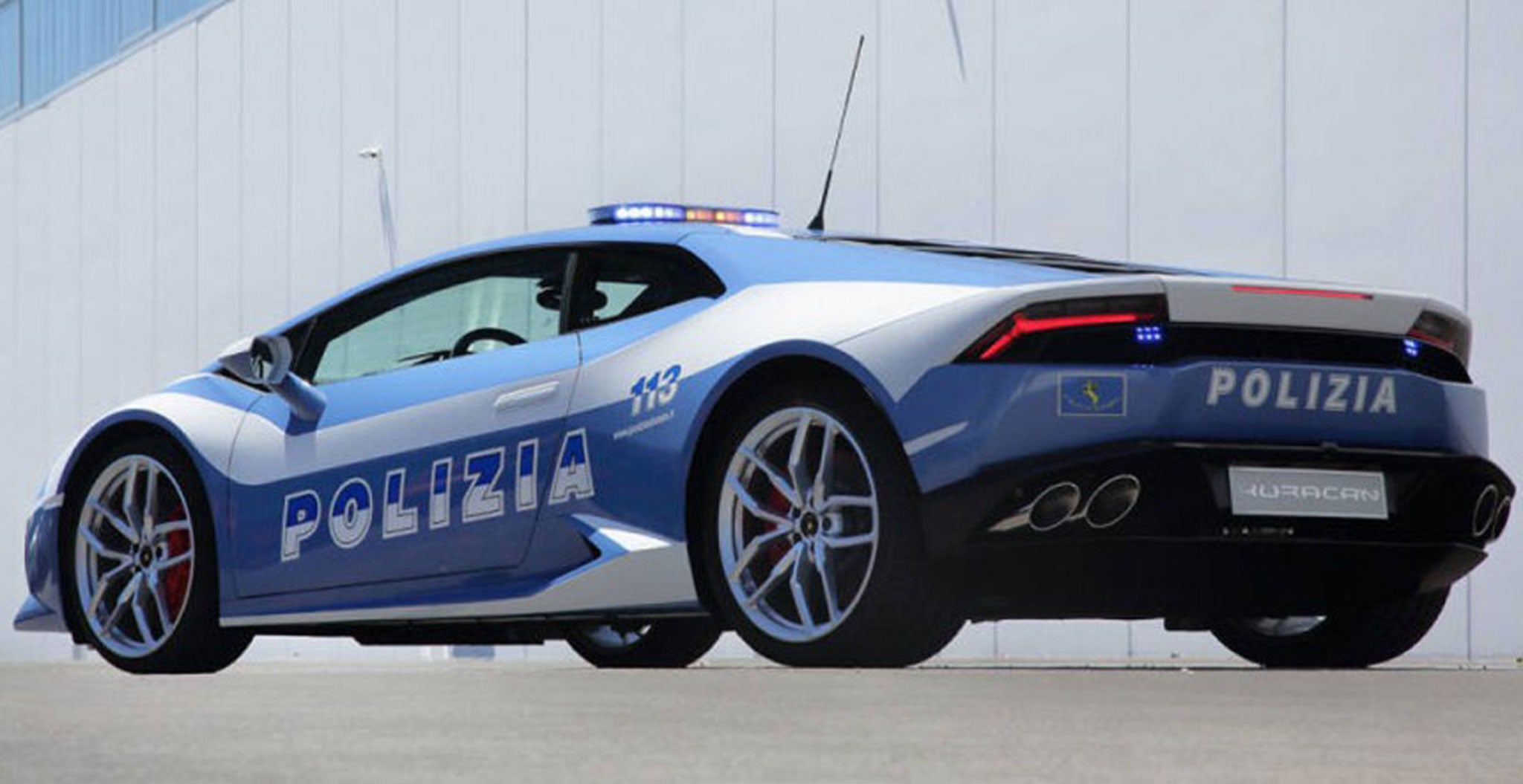 Lamborghini Huracan: The Italian State Police new squad car