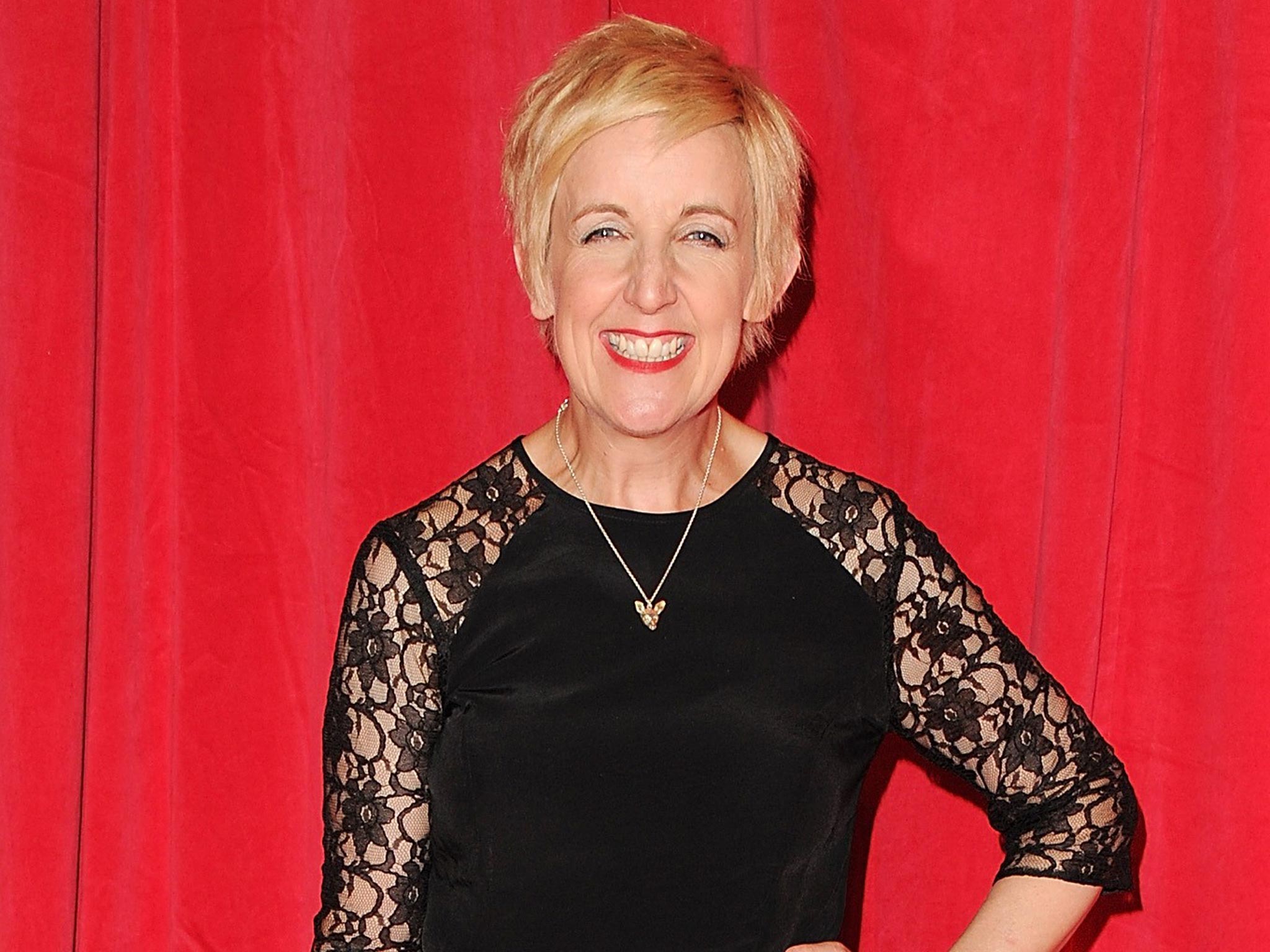 Julie Hesmondhalgh attends the British Soap Awards