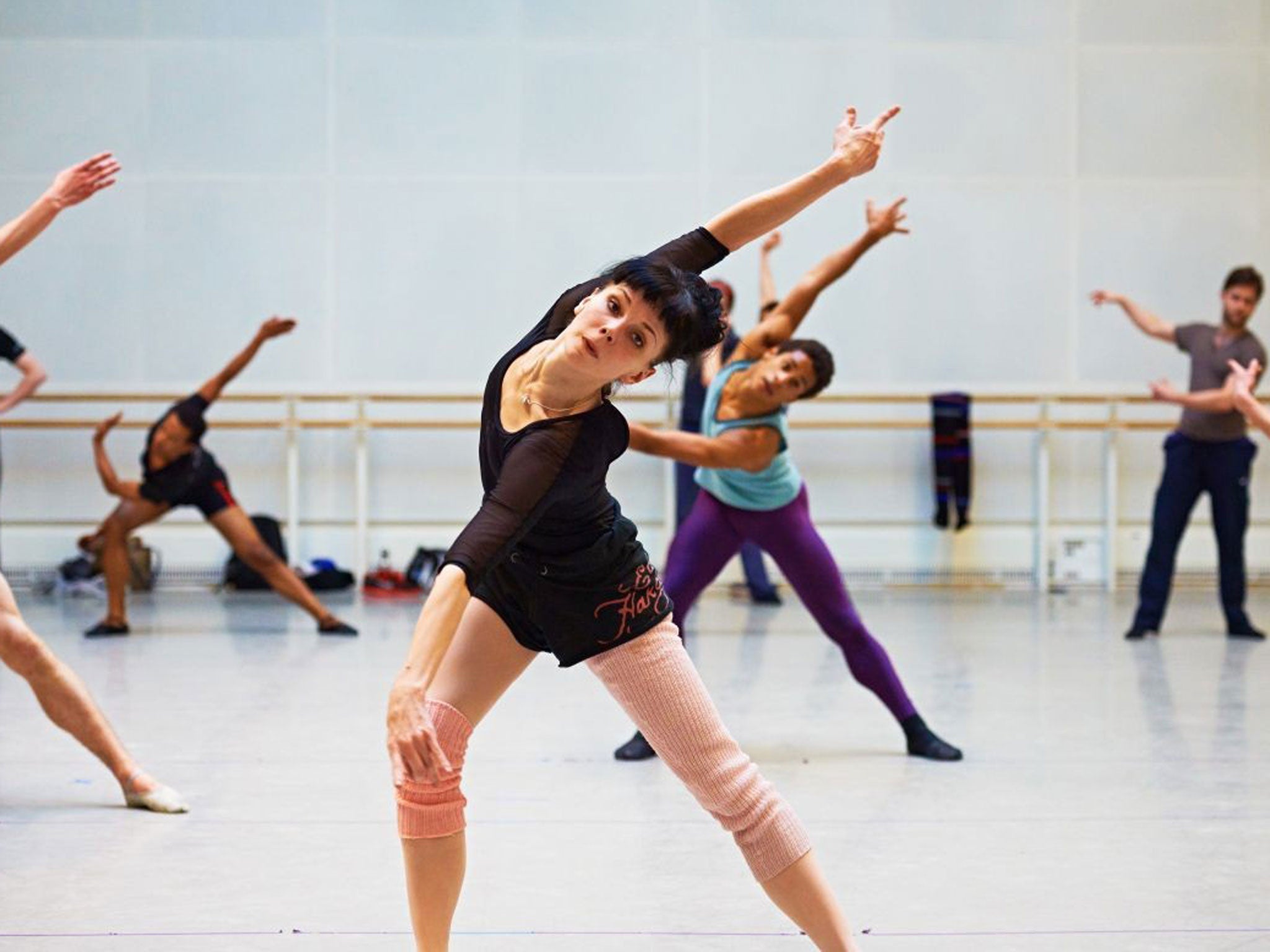 Natalia Osipova in rehearsals for ‘Connectome’