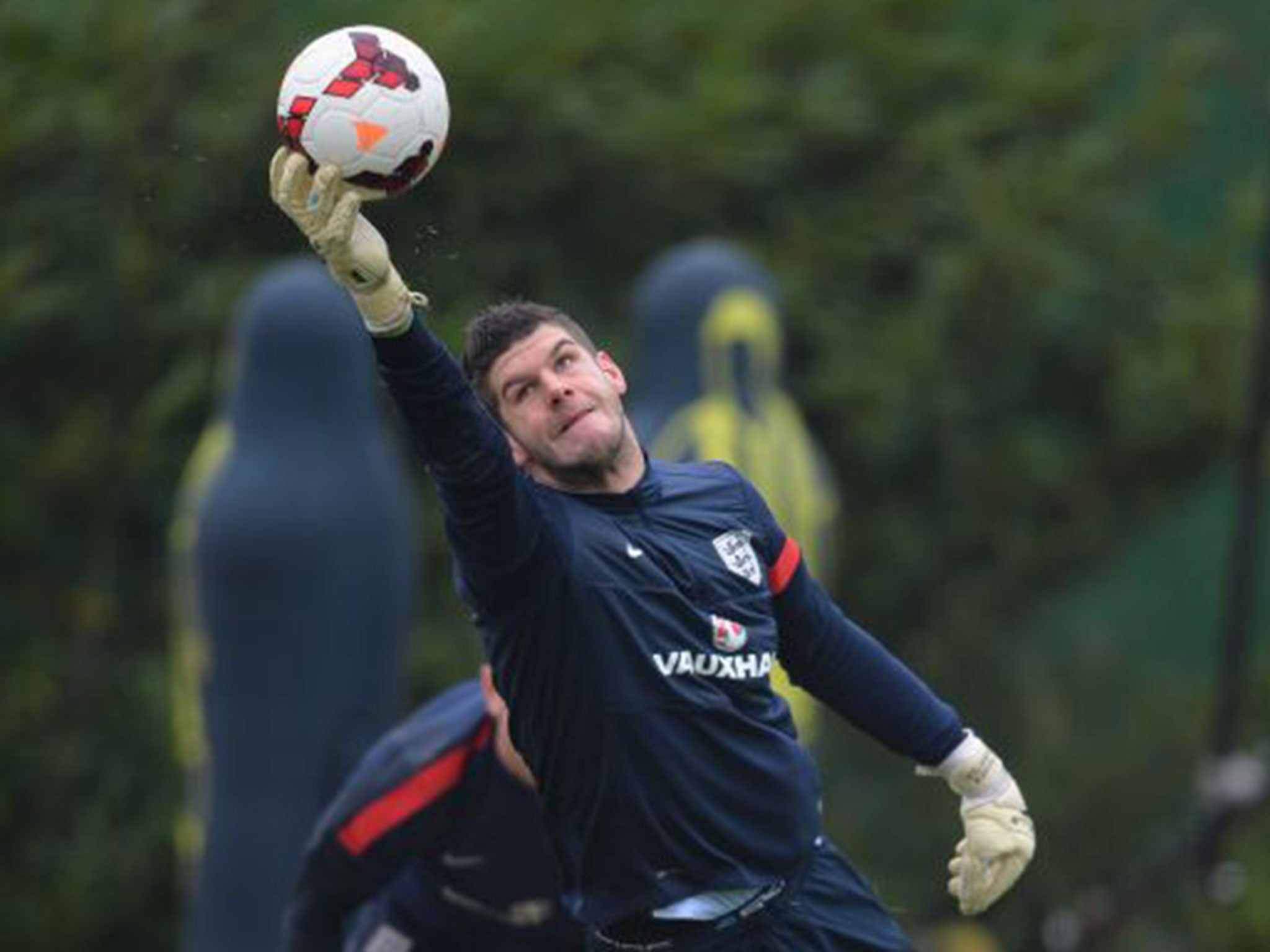 Forster was selected for England's World Cup squad but did not play a game