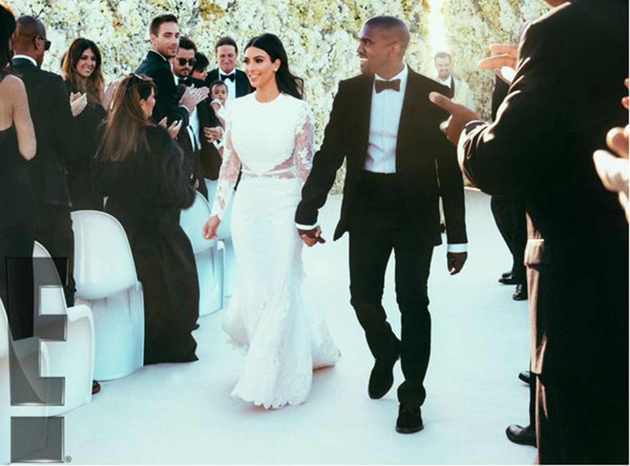 Kim Kardashian and Kanye West let everyone know they are married, just in case we had missed it