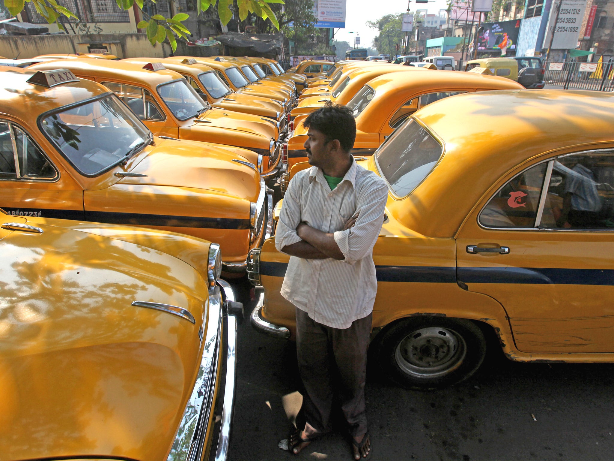 Kolkata is the Ambassador’s last remaining stronghold, where 33,000 of the cars are used as taxis