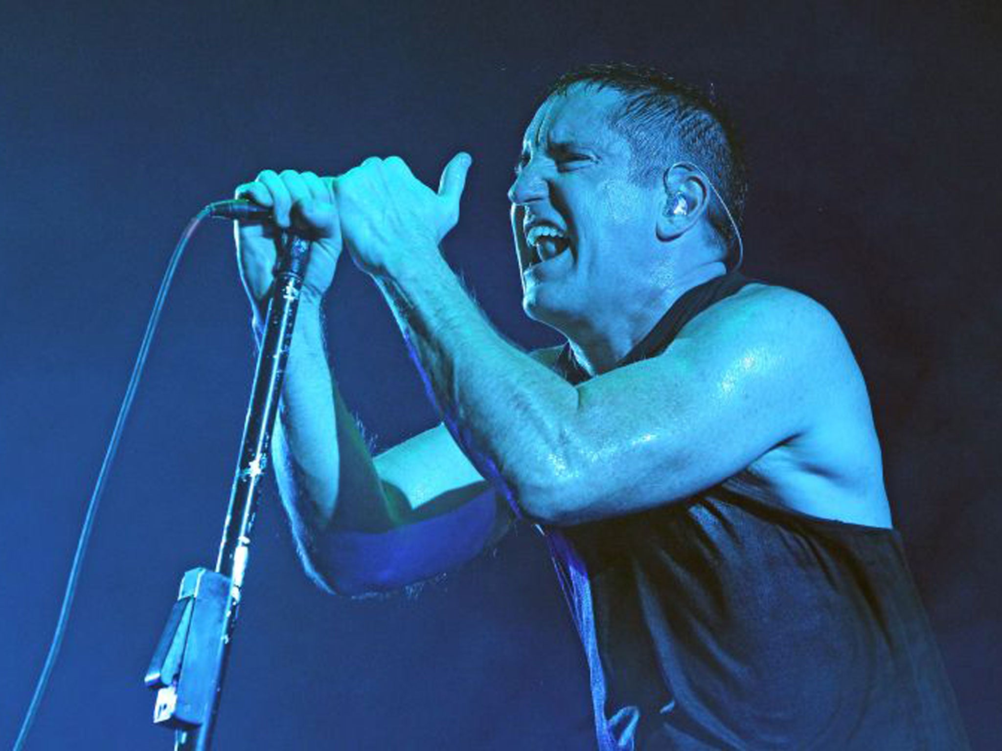 Downward spiral: Trent Reznor battled addiction after becoming a star