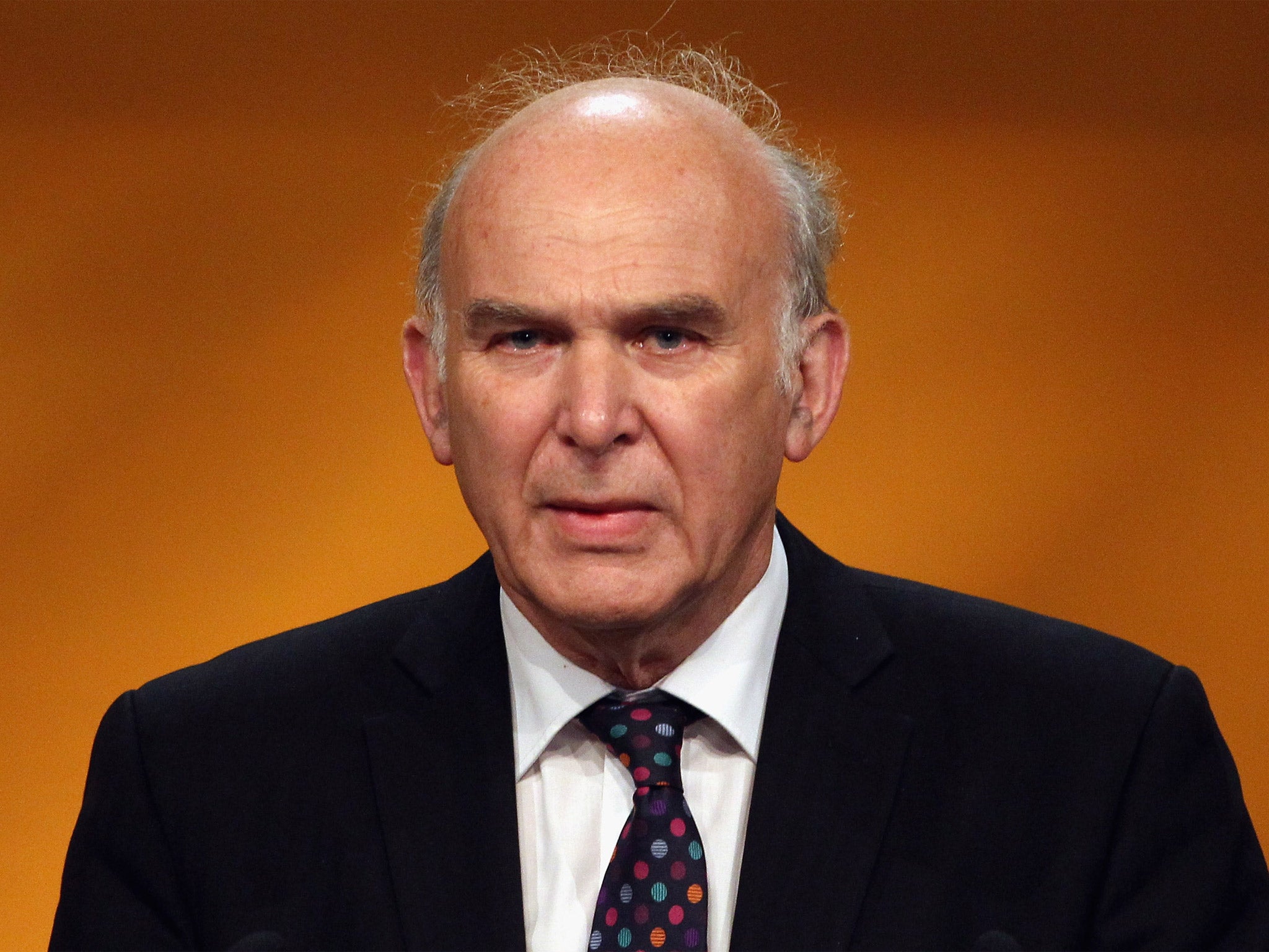 Vince Cable was close friends with Lord Oakeshott (Getty)