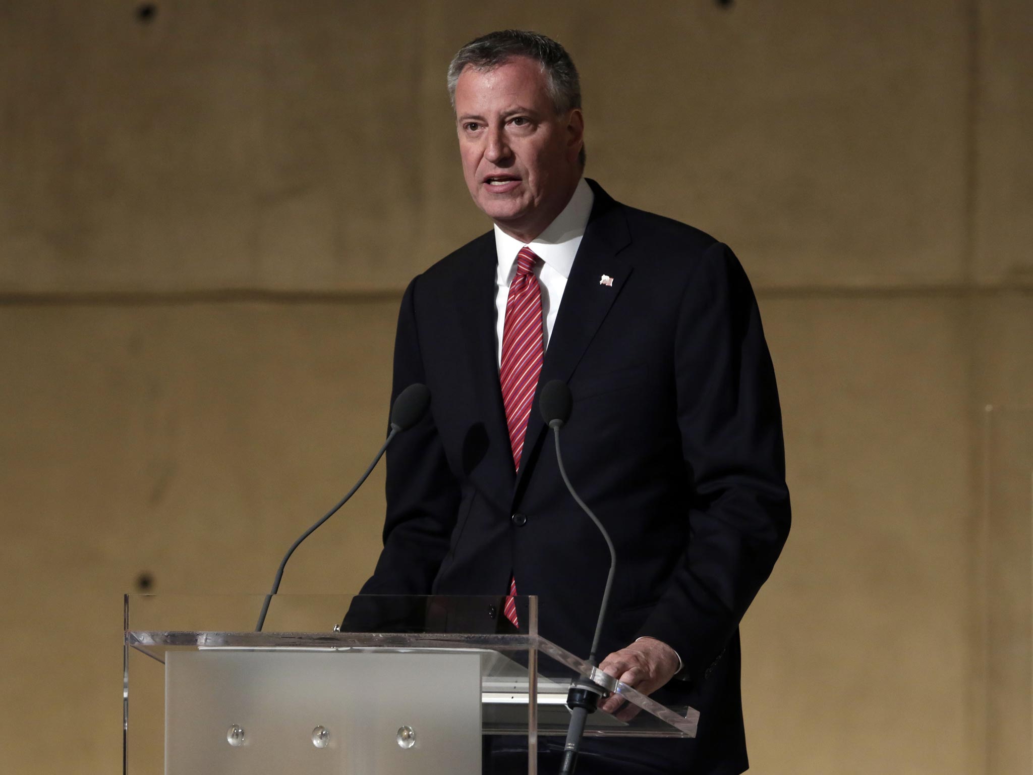 New York Mayor, Bill de Blasio, made the settlement part of his election manifesto