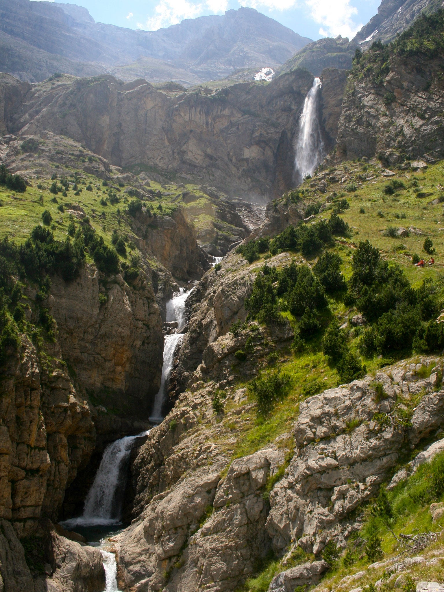 Water feature: the Valle de Pineta