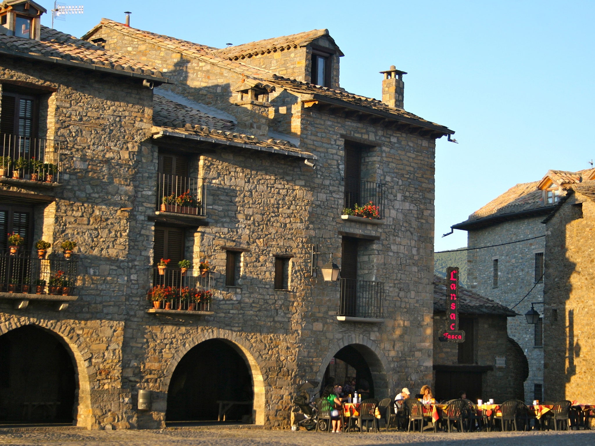 Aínsa offers a historic rest stop