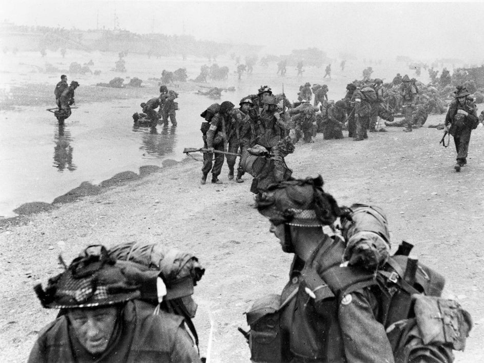 Landing of hope and glory: of the 61,000 British soldiers who fought in Normandy on 6 June 1944, fewer than 500 remain