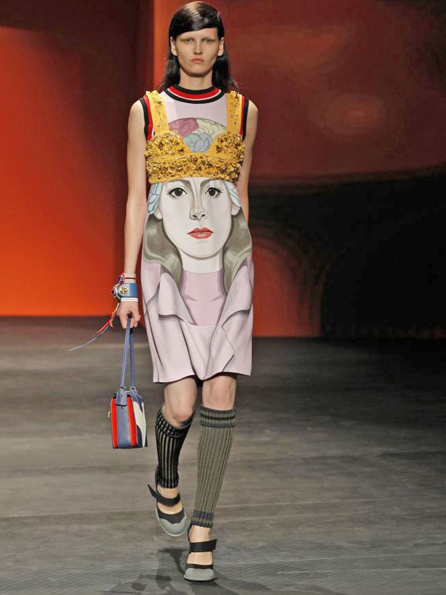 Cher-esque S/S14 looks: Prada