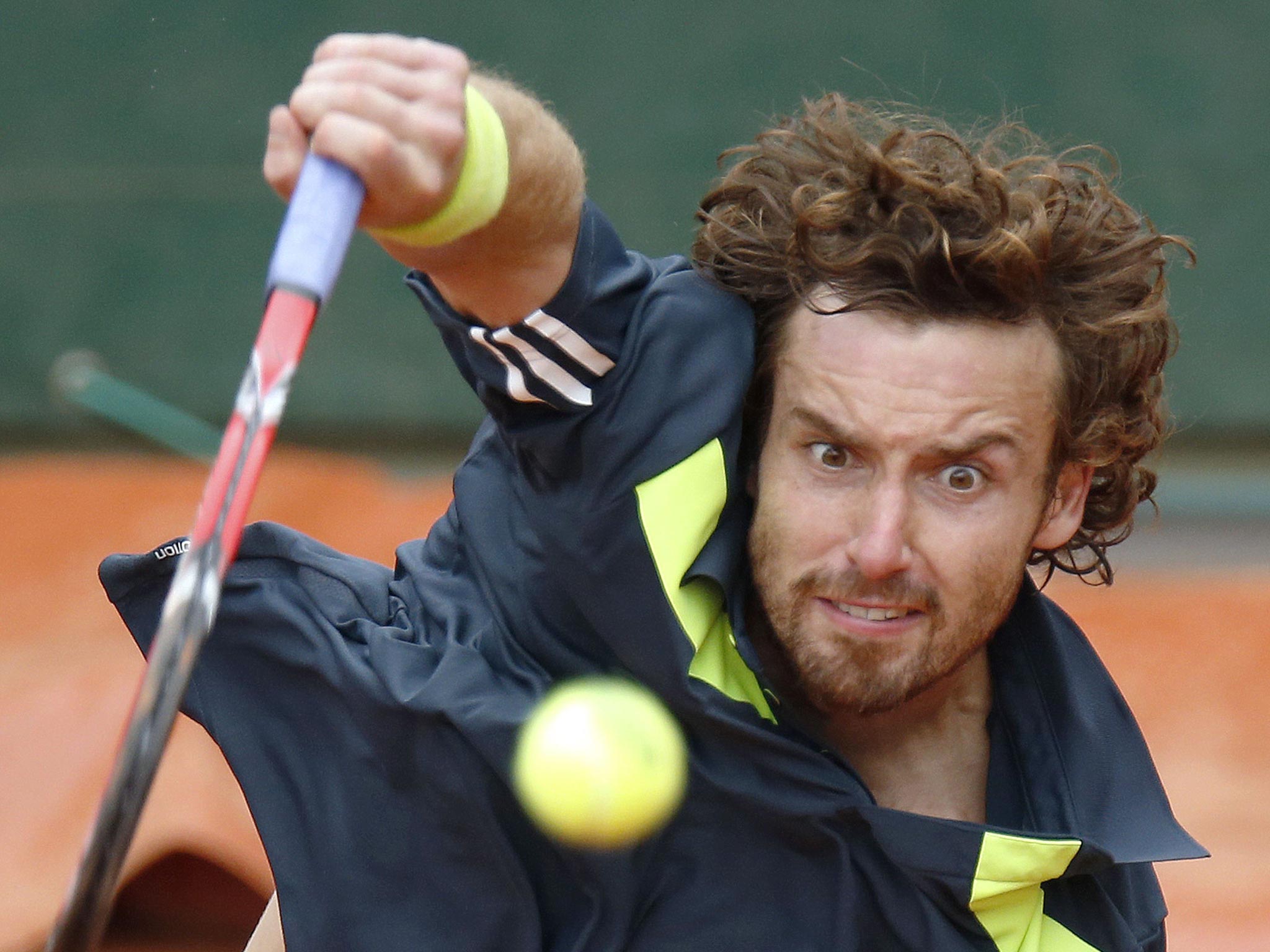 Ernests Gulbis defeated Radek Stepanek 6-3, 6-2, 7-5
yesterday