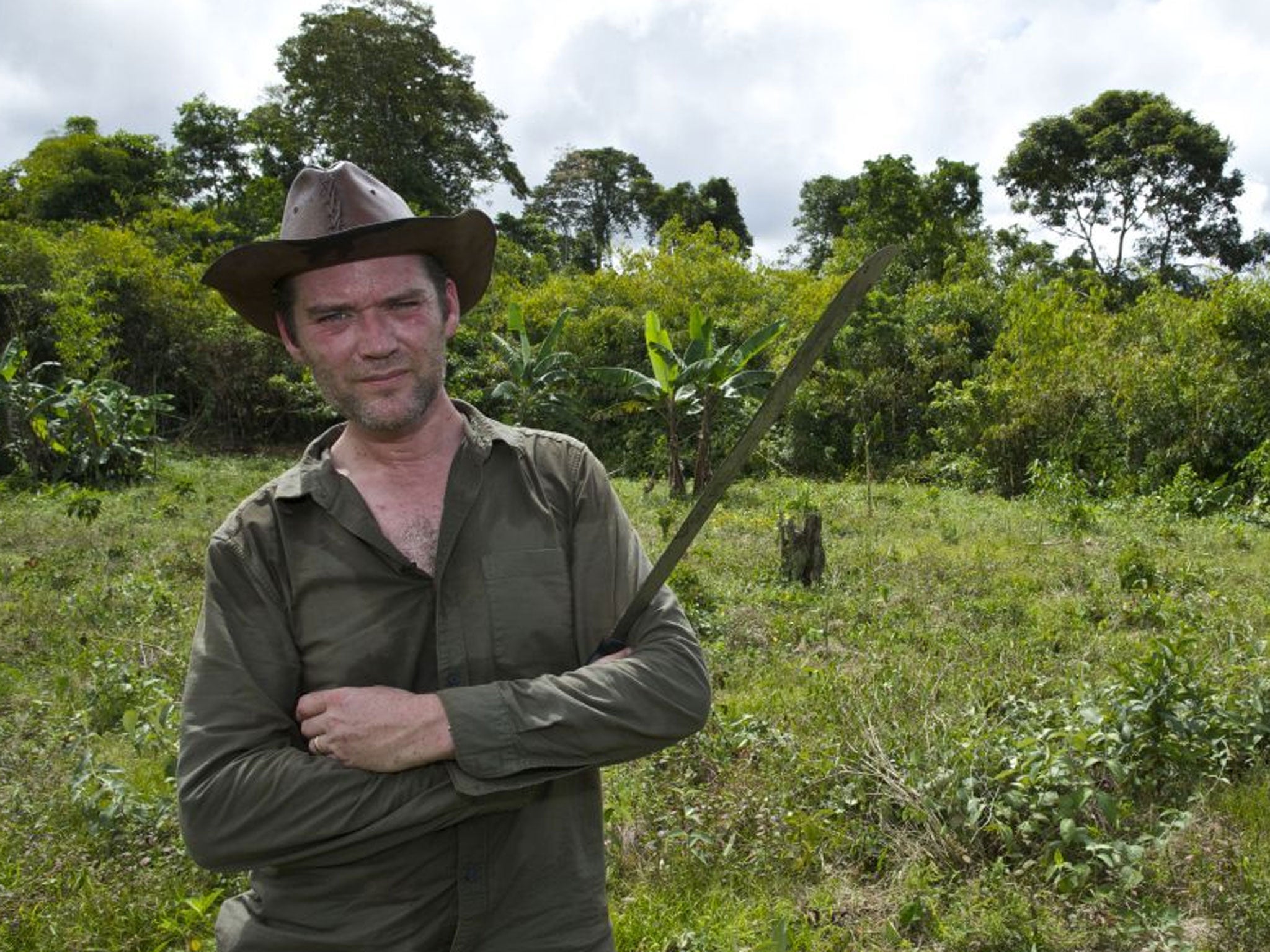 Branching out: Charlie Hamilton James in ‘I Bought a Rainforest’