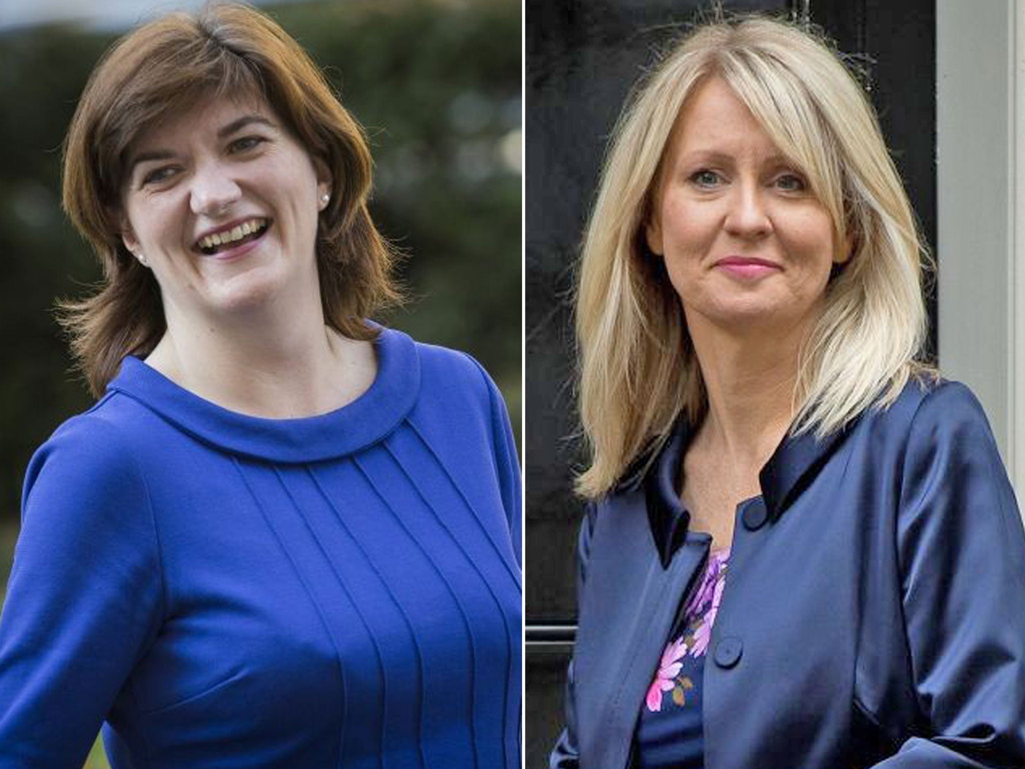 Nicky Morgan and Esther McVey have impressed David Cameron in junior ministerial roles