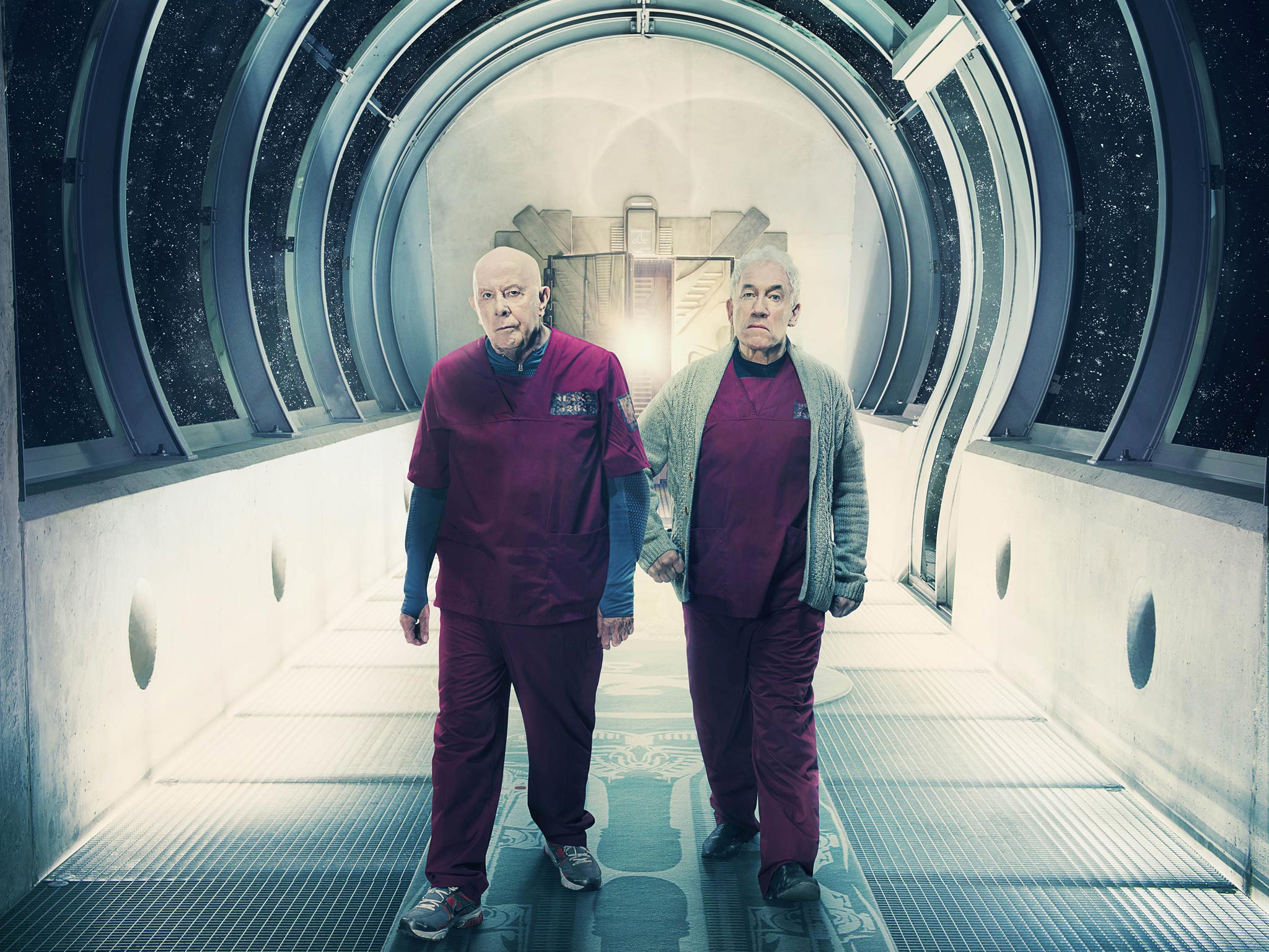 Space Age was shot at the futuristic Alvernia Studios