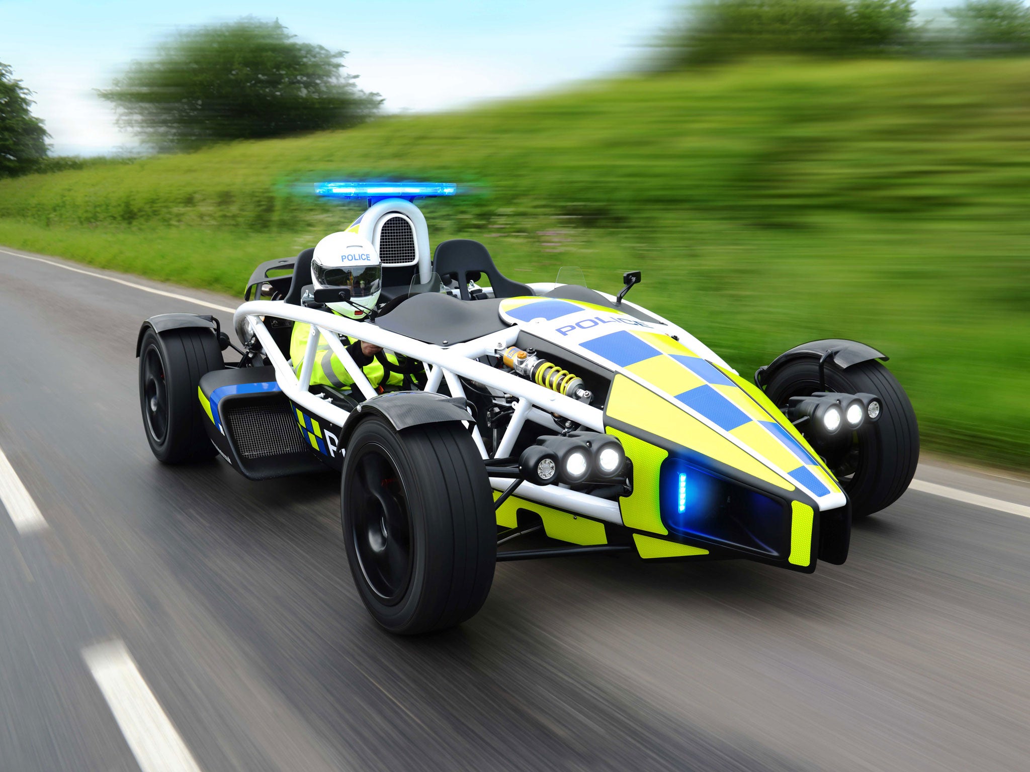 Avon and Somerset Police said their new Ariel Atom 3.5R, which can go from 0-60mph in 2.5 seconds, would be used to raise awareness about motorbike safety and training