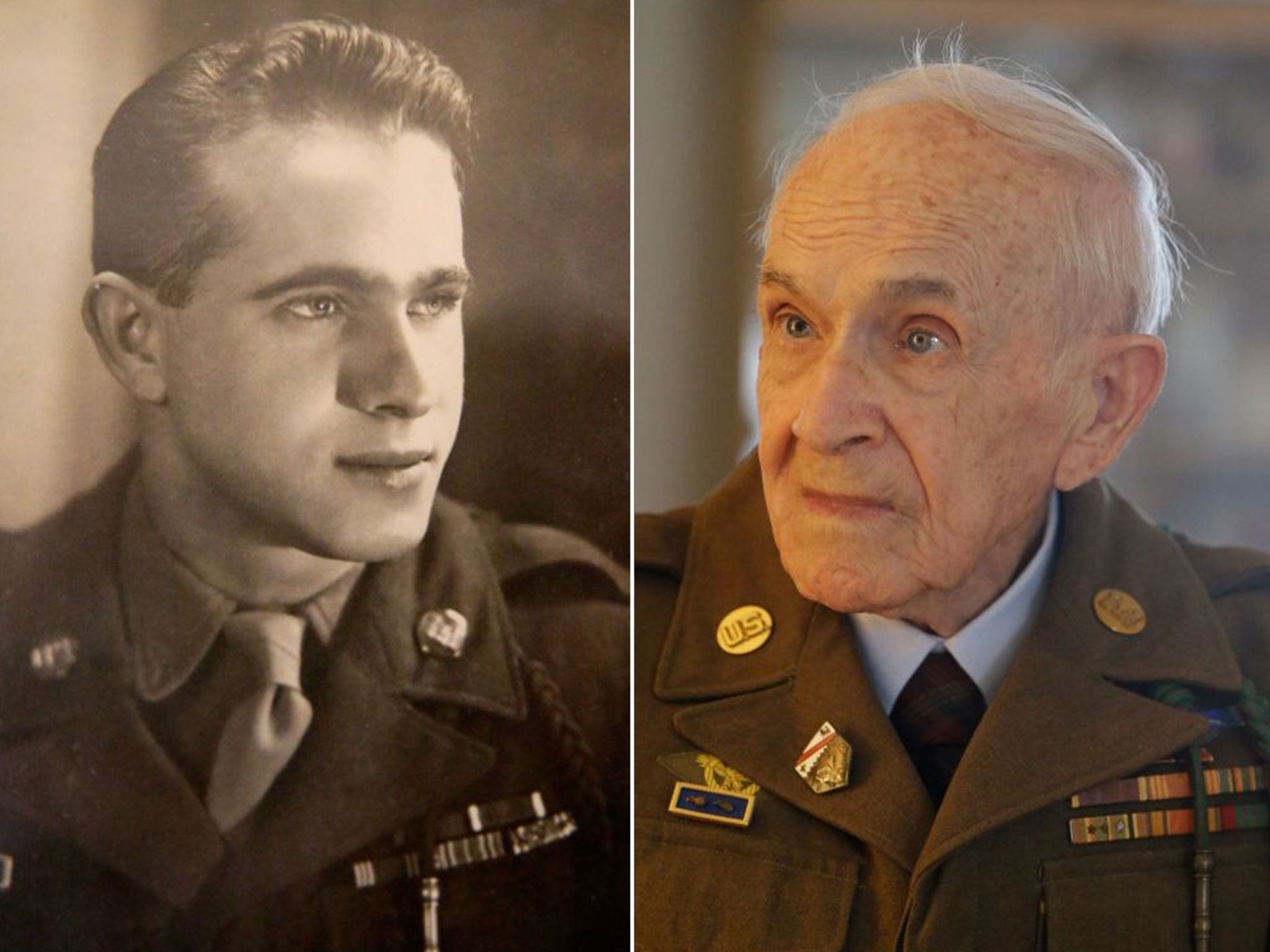 Eighty-nine-year-old Roland Chaisson, and as a 19-year-old corporal, who stormed Normandy on D-Day