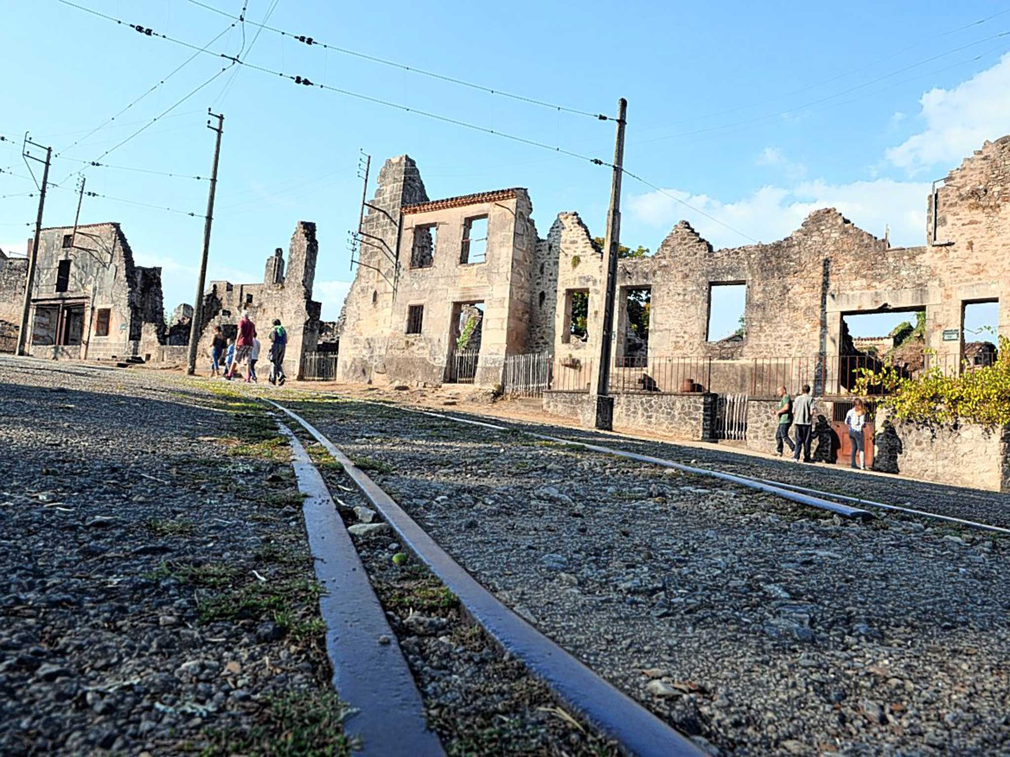 Ghost town: Oradour-sur-Glane's stark scenery