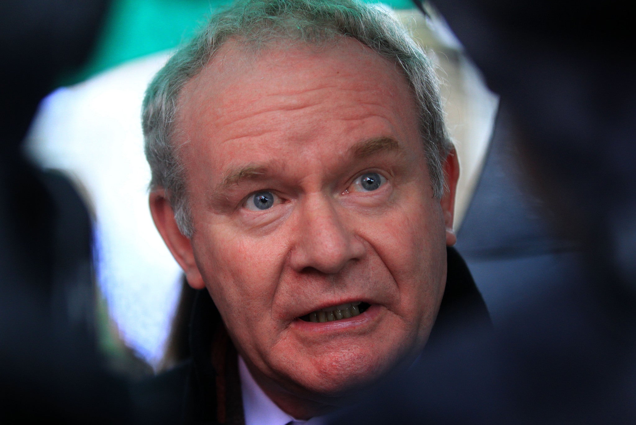 Martin McGuinness pictured in Ireland