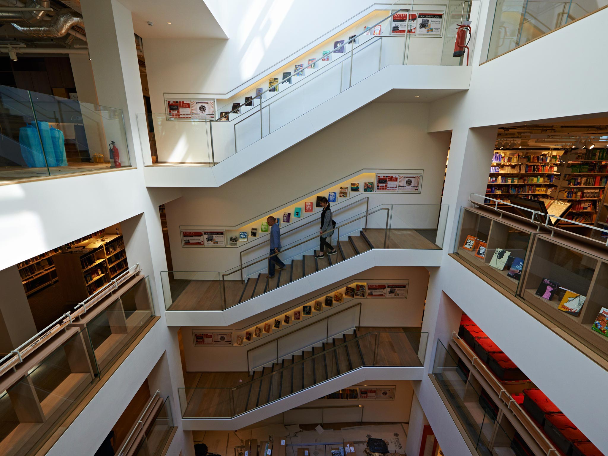 The new flagship Foyles bookshop