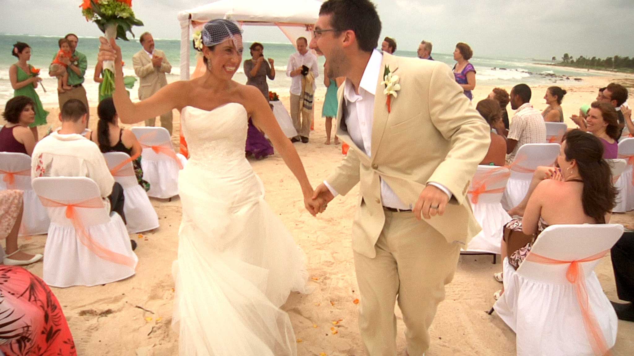 Captured on camera: One of the 112 weddings filmed by documentary maker Doug Block