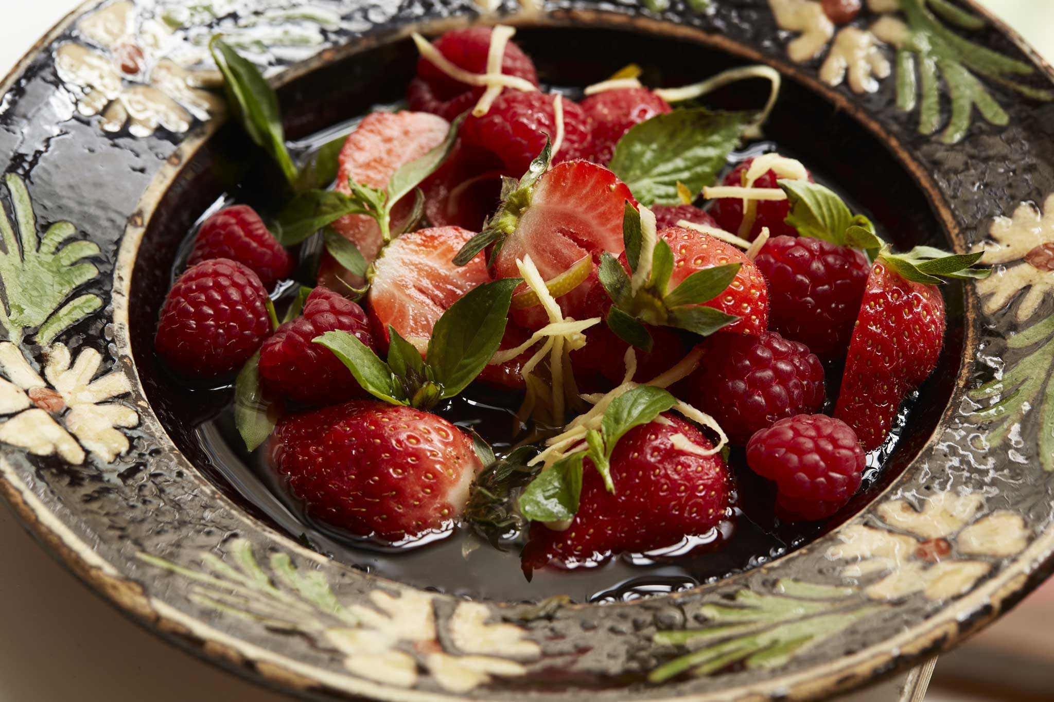 Fragrant: Asian summer fruit salad