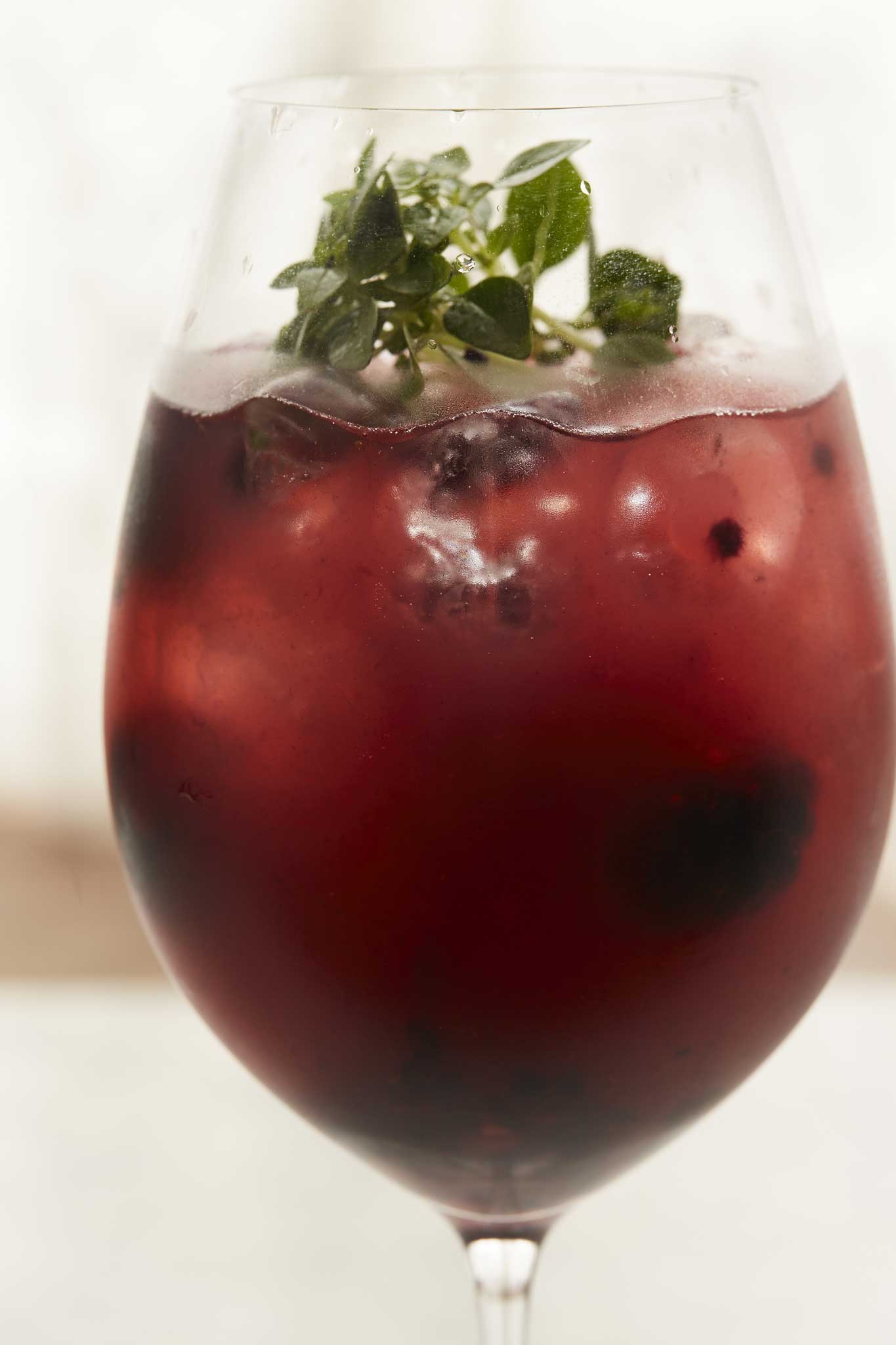 Old-fashioned recipe: Loganberry lemonade with basil