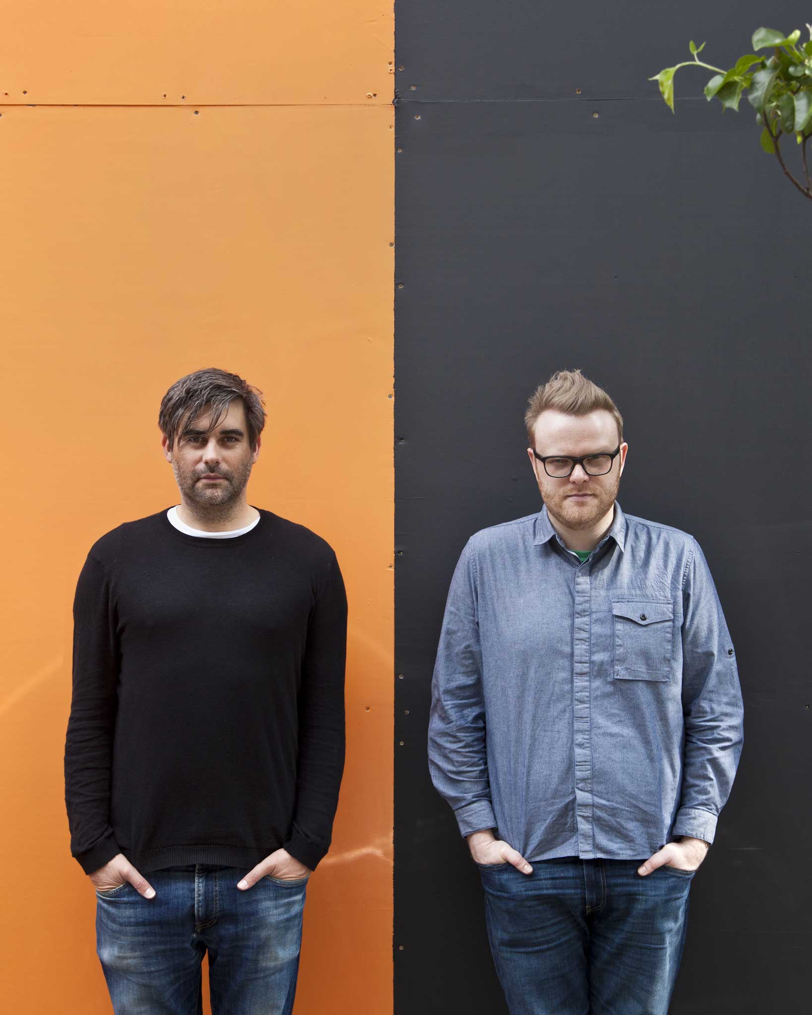 Stephens (right) says: 'We bonded over our love of music - turns out he loves techno - and Welshness'