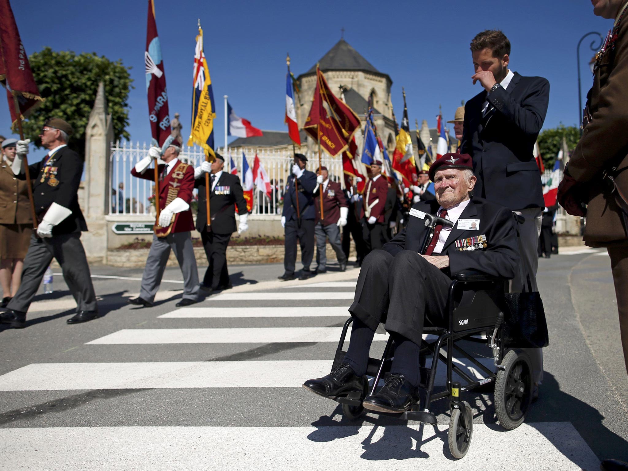 British World War II veteran Major Hugh Pond, 91