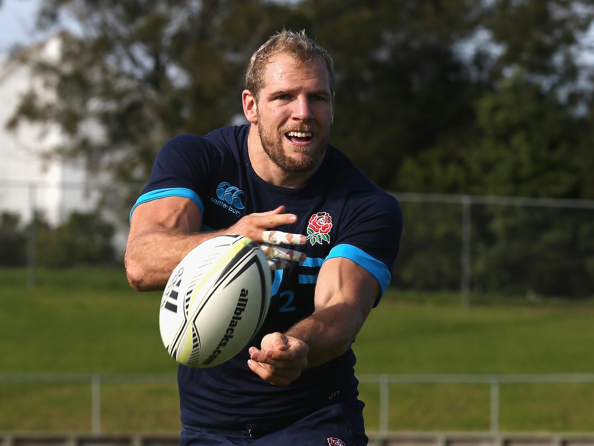 The recalled James Haskell has experience of Super XV with the Highlanders