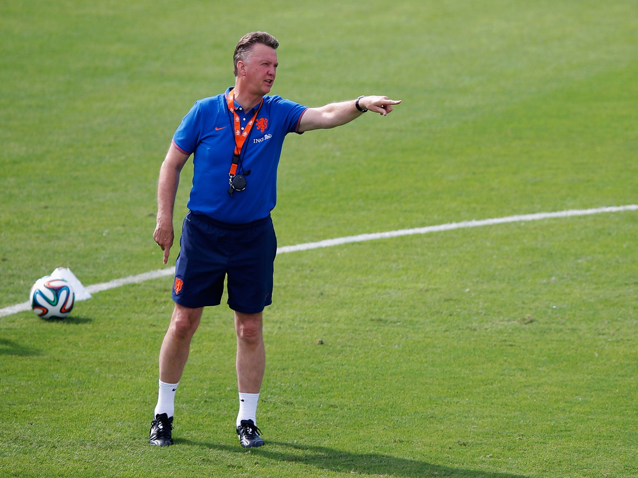 Louis van Gaal has surprised United officials with his demands