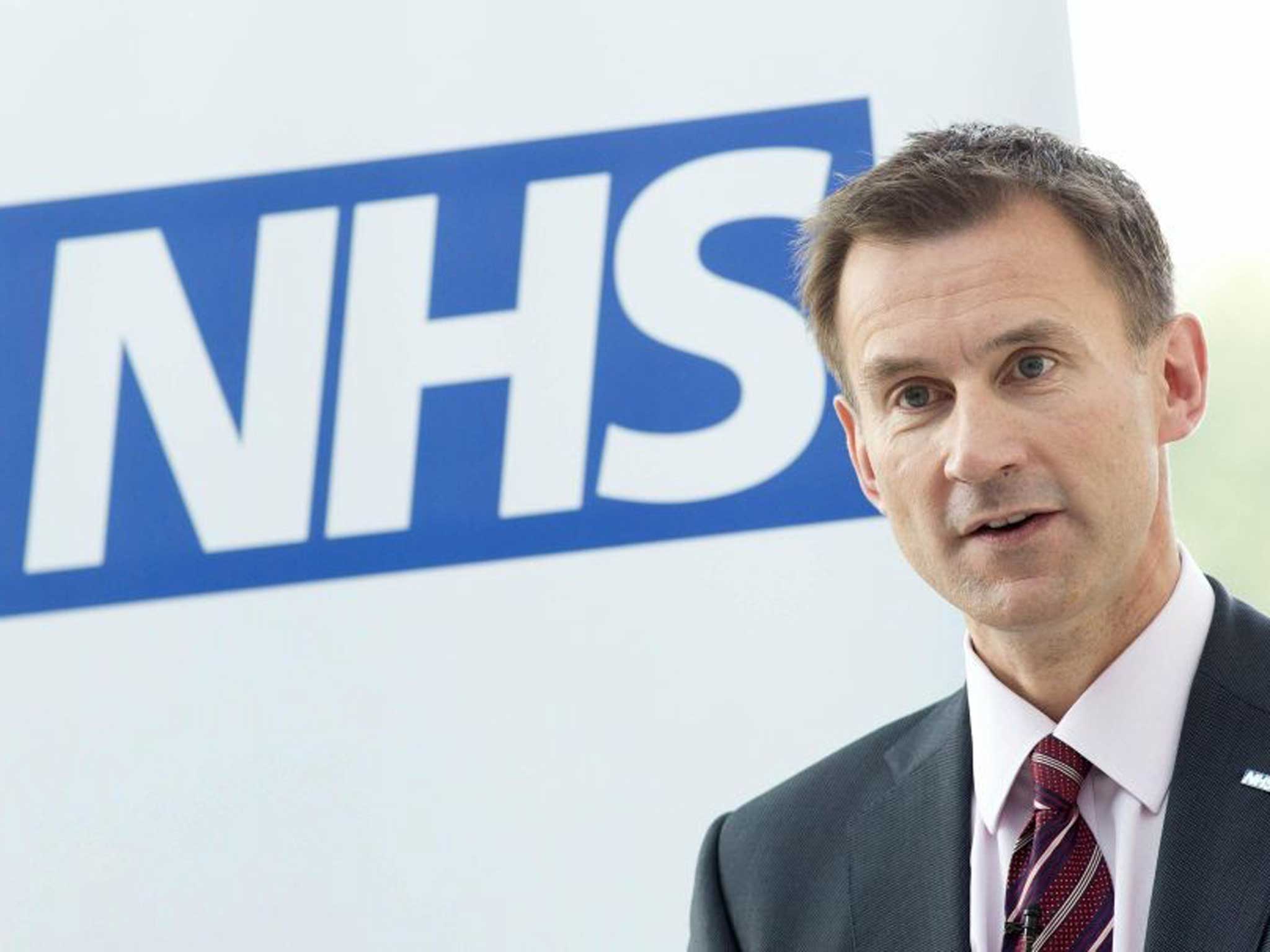 The Health Secretary, Jeremy Hunt, said: 'I want Britain to be among the best in Europe for cancer survival and early diagnosis plays a crucial role in achieving that.'