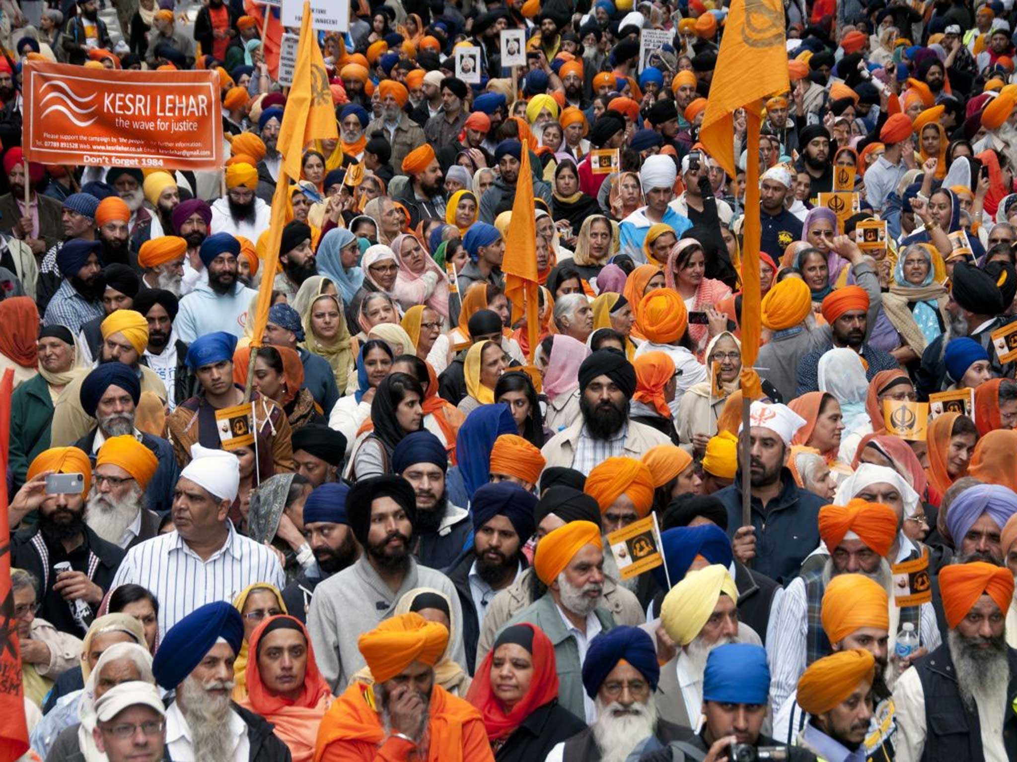 There are more than 500,000 British Sikhs