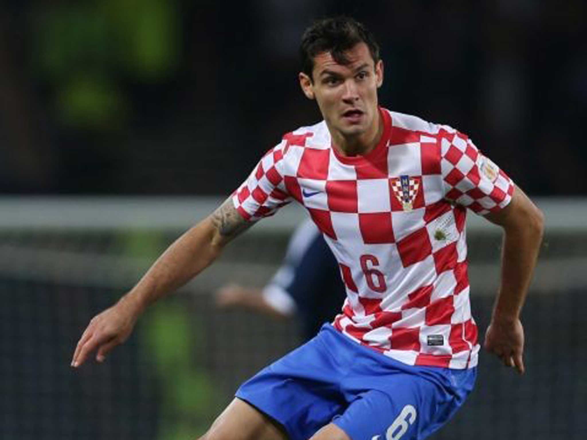 Check him out: Croatia’s Dejan Lovren takes on Brazil in Thursday’s opener