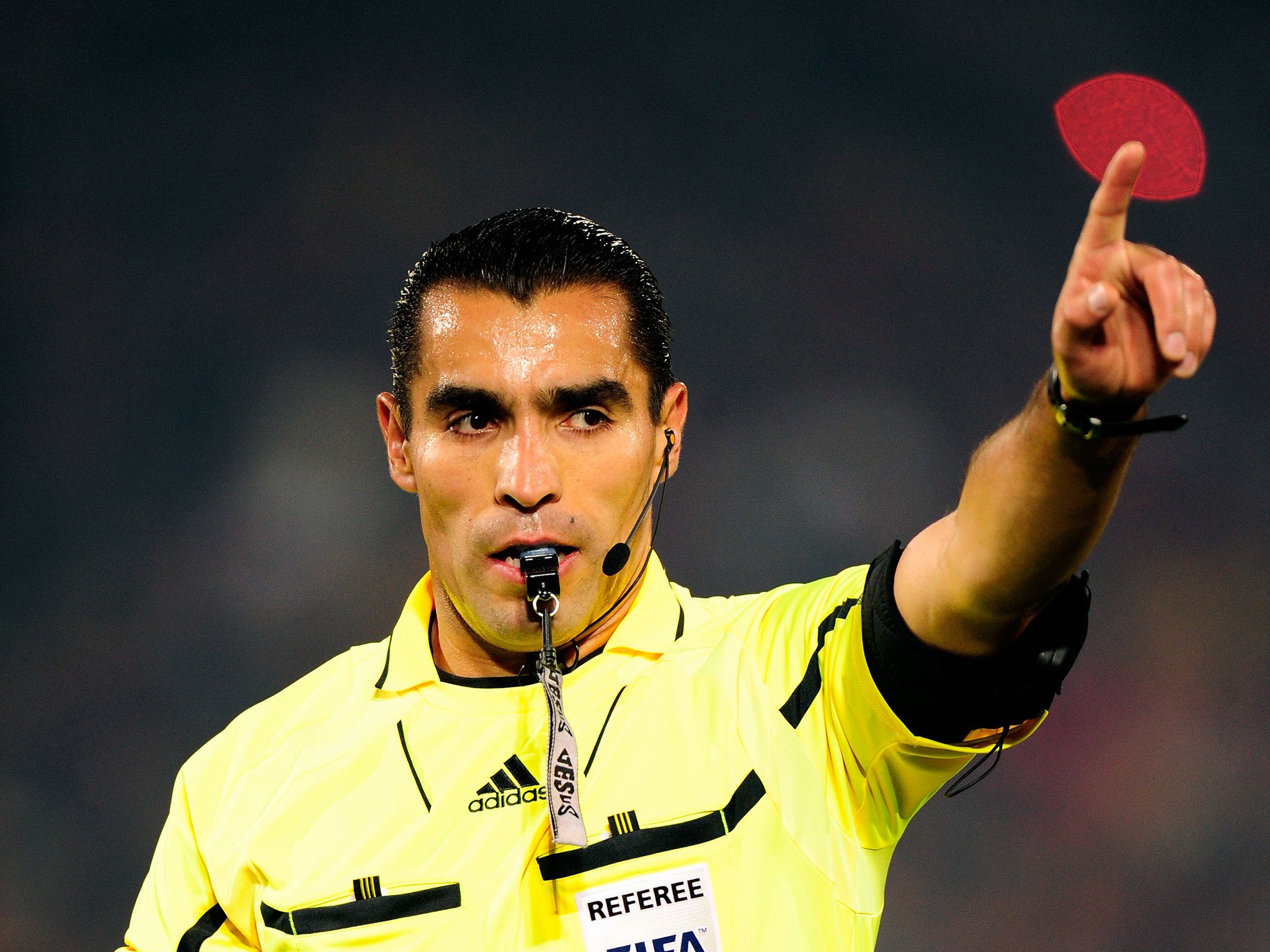 Referee Marco Rodriguez is nicknamed Dracula