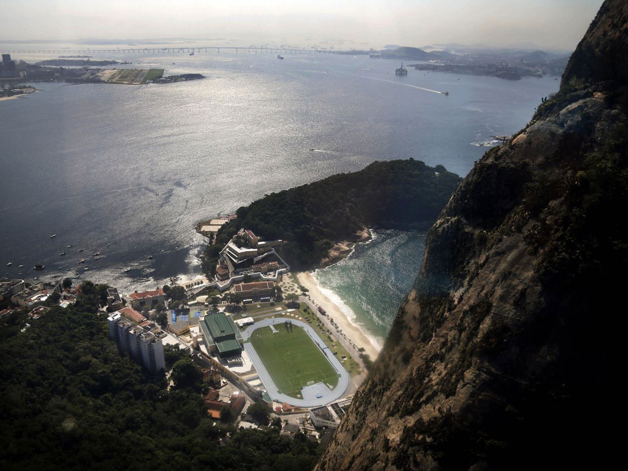 Many of the waters designated for Olympic events were found to contain super bacteria