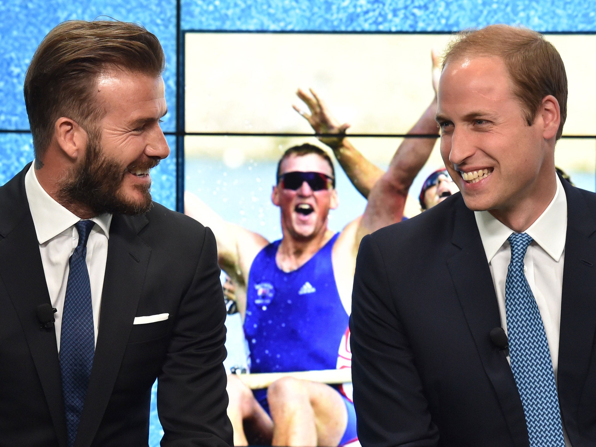 Prince William, Duke of Cambridge launches the 'United for Wildlife' Campaign with David Beckham at Google Town Hall in June 2014 in London