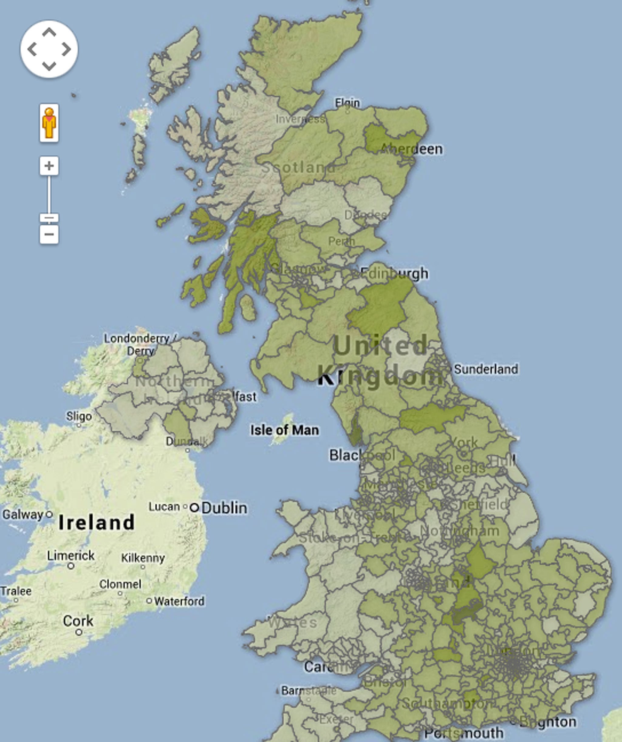 The Anthony Nolan bone marrow register has been mapped across the UK for the first time, revealing that London has the most donors by proportion of the population in the country