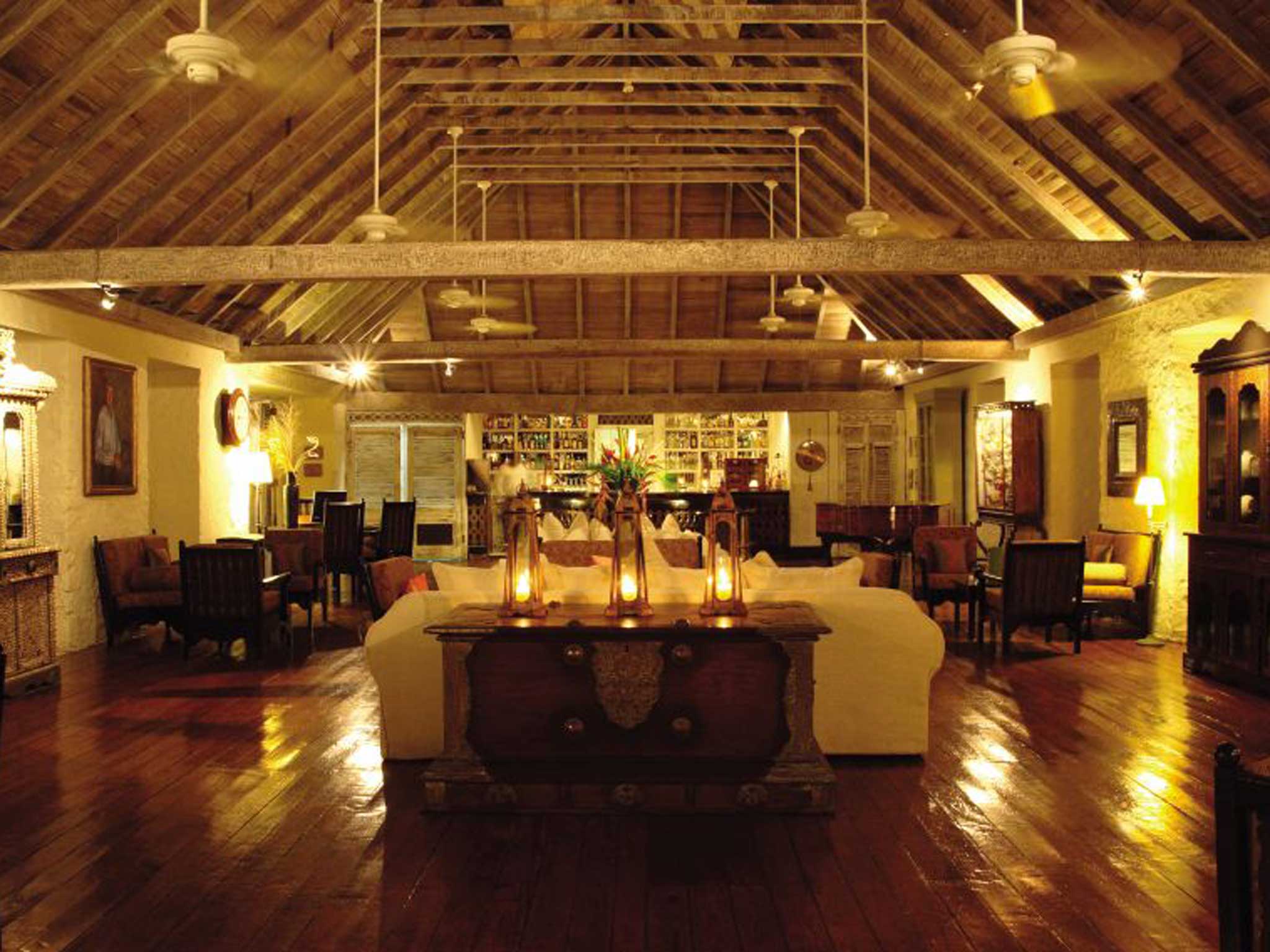 Colonial charm: the Cotton House, Mustique